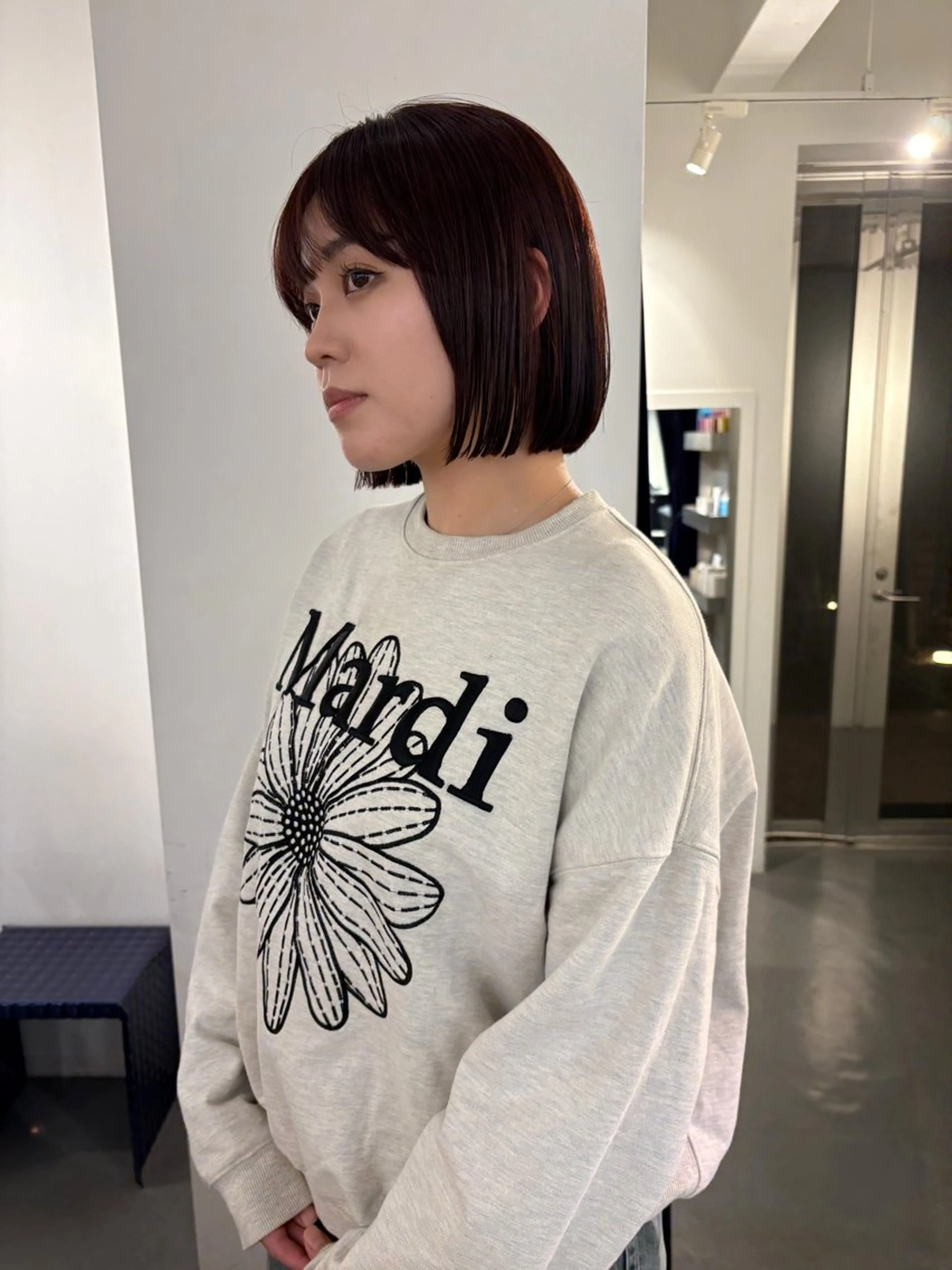 ショート カラー カット ヘアカラー ボブ/似合わせカット /ニュアンスカラーのヘアスタイル