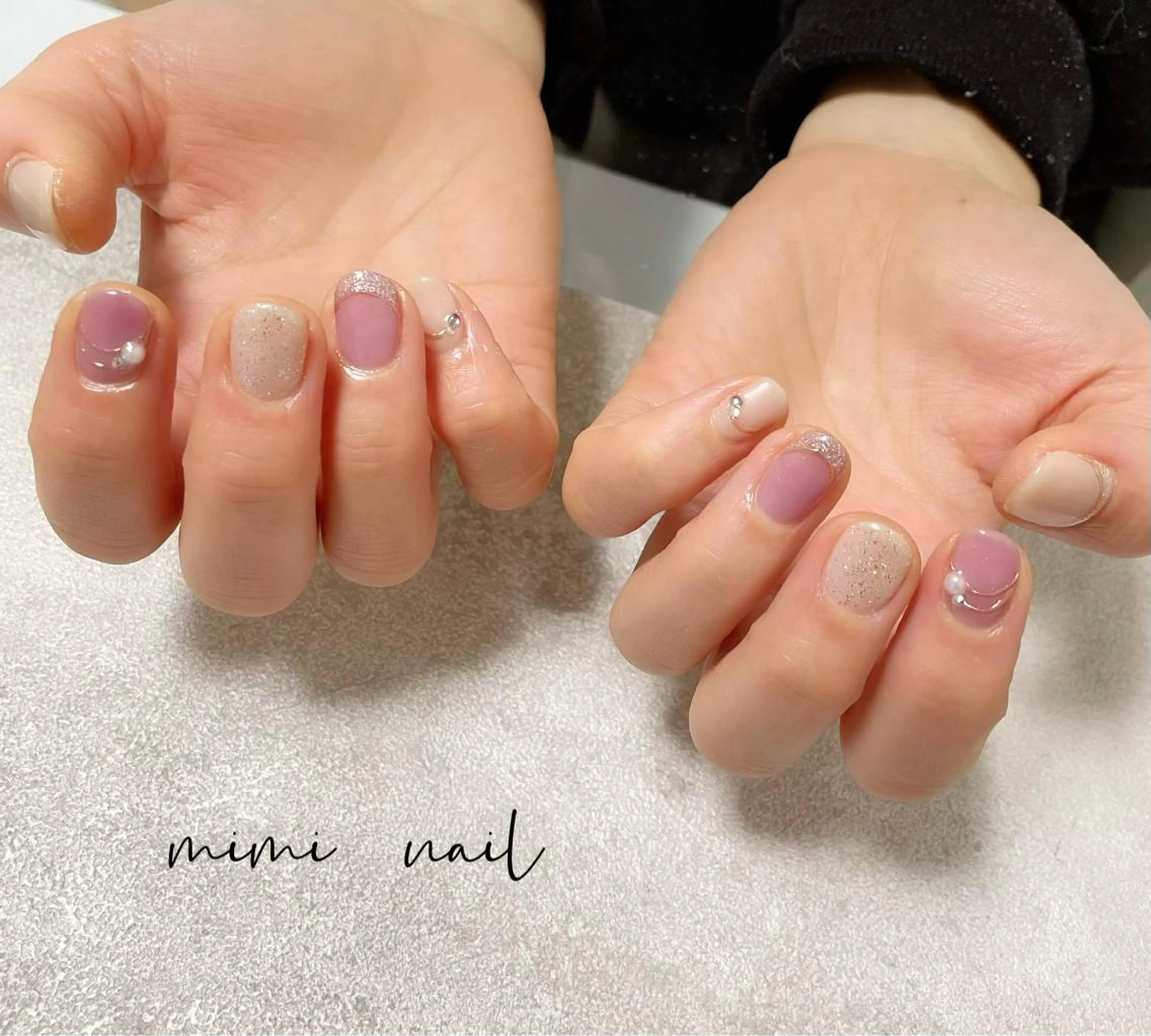 ネイル ハンドネイル mimi nailのネイルデザイン