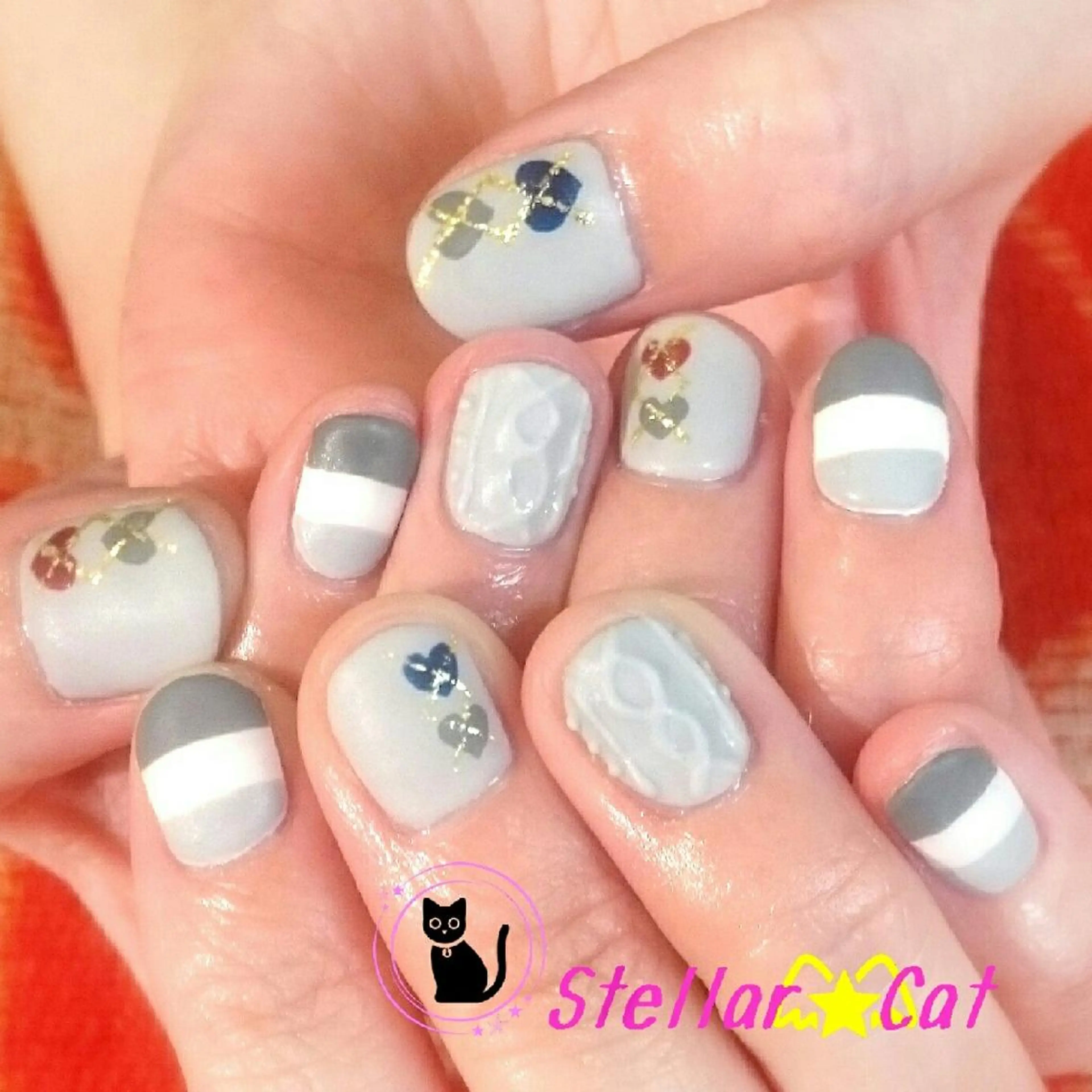 ネイル ショートネイル専門 StellarCatのネイルデザイン