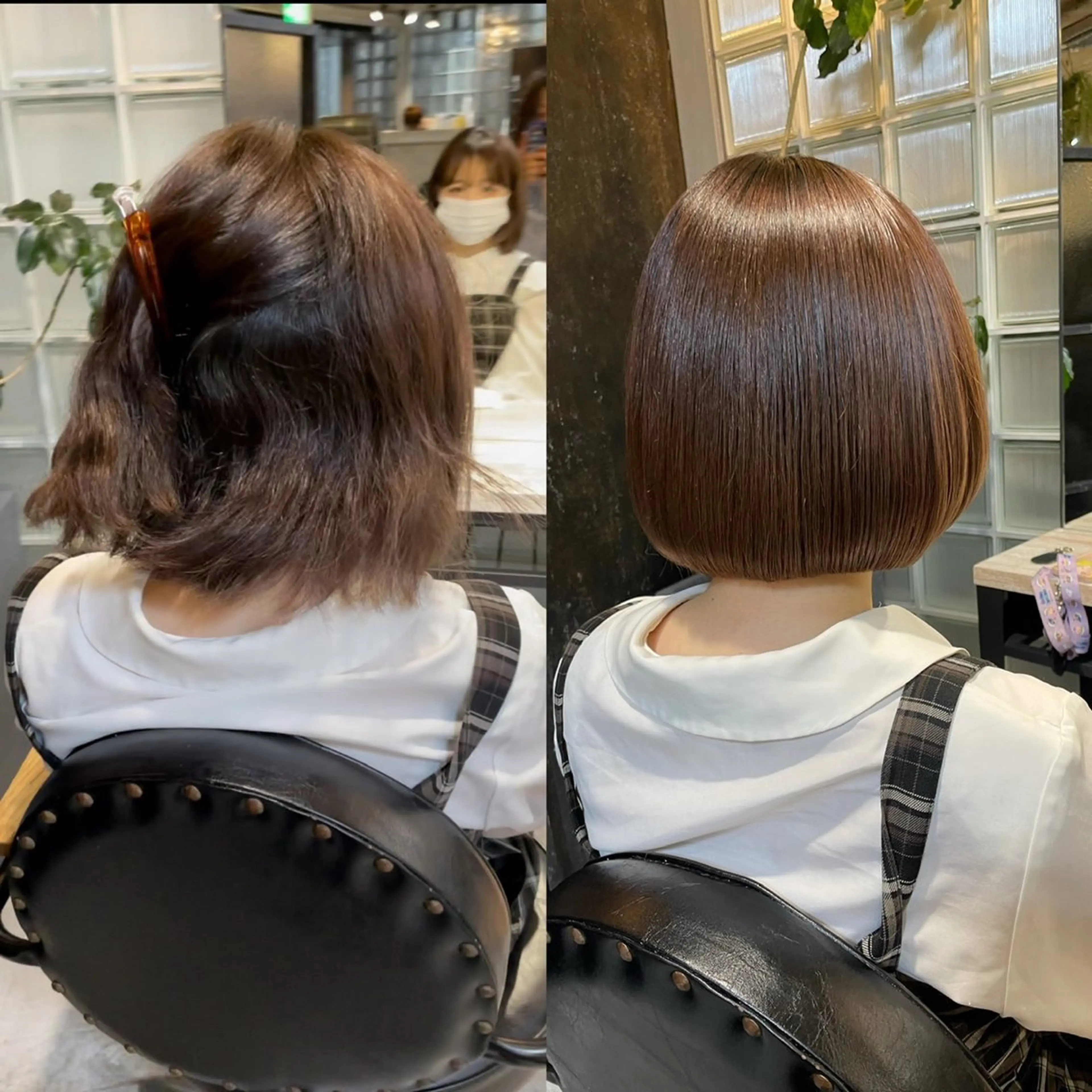 ✨カット＋柔縮毛矯正＋最上級4ステップシステムトリートメント✨の写真