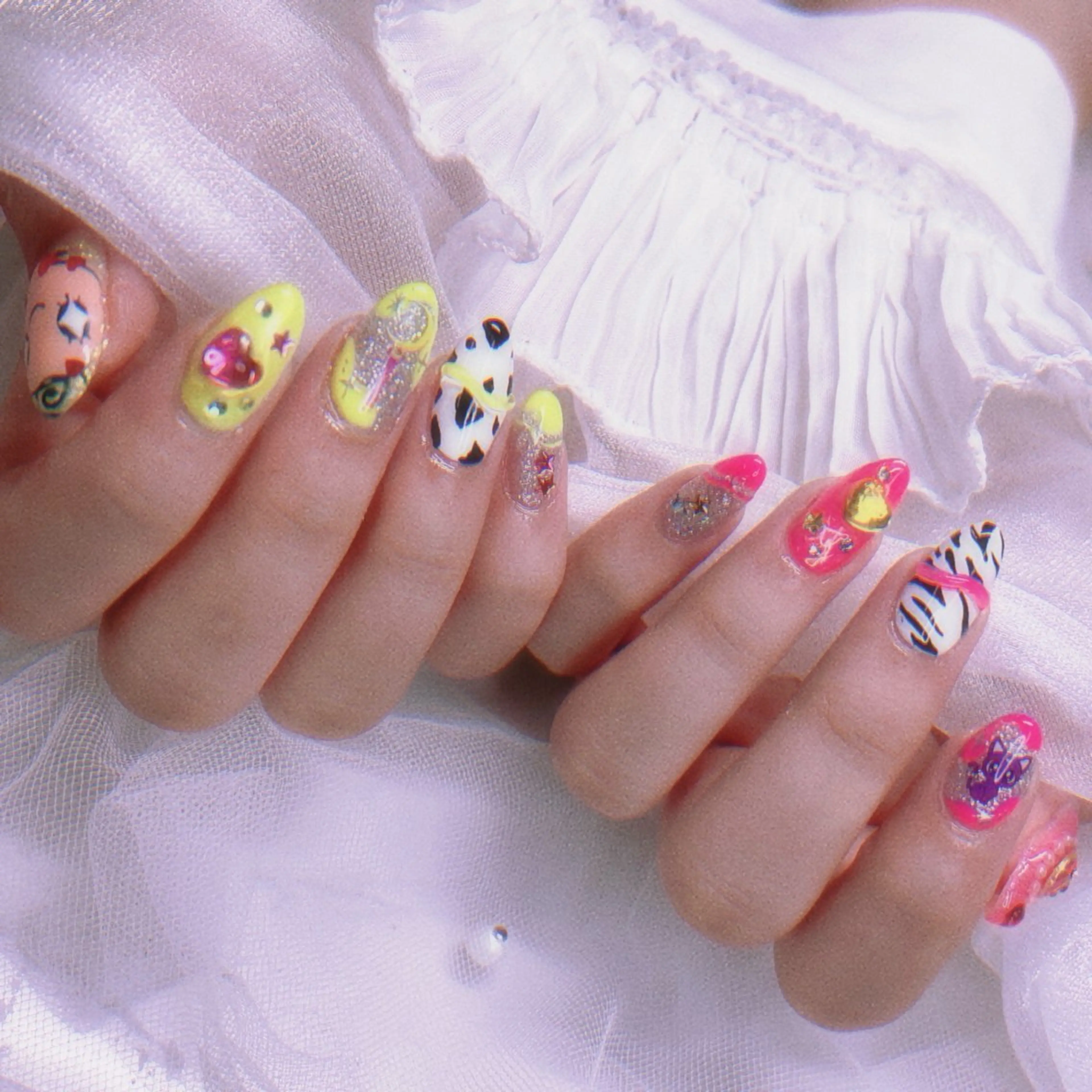 ネイル ハンドネイル pomy nail 新宿店所属・otomi 🌼*･のネイルデザイン