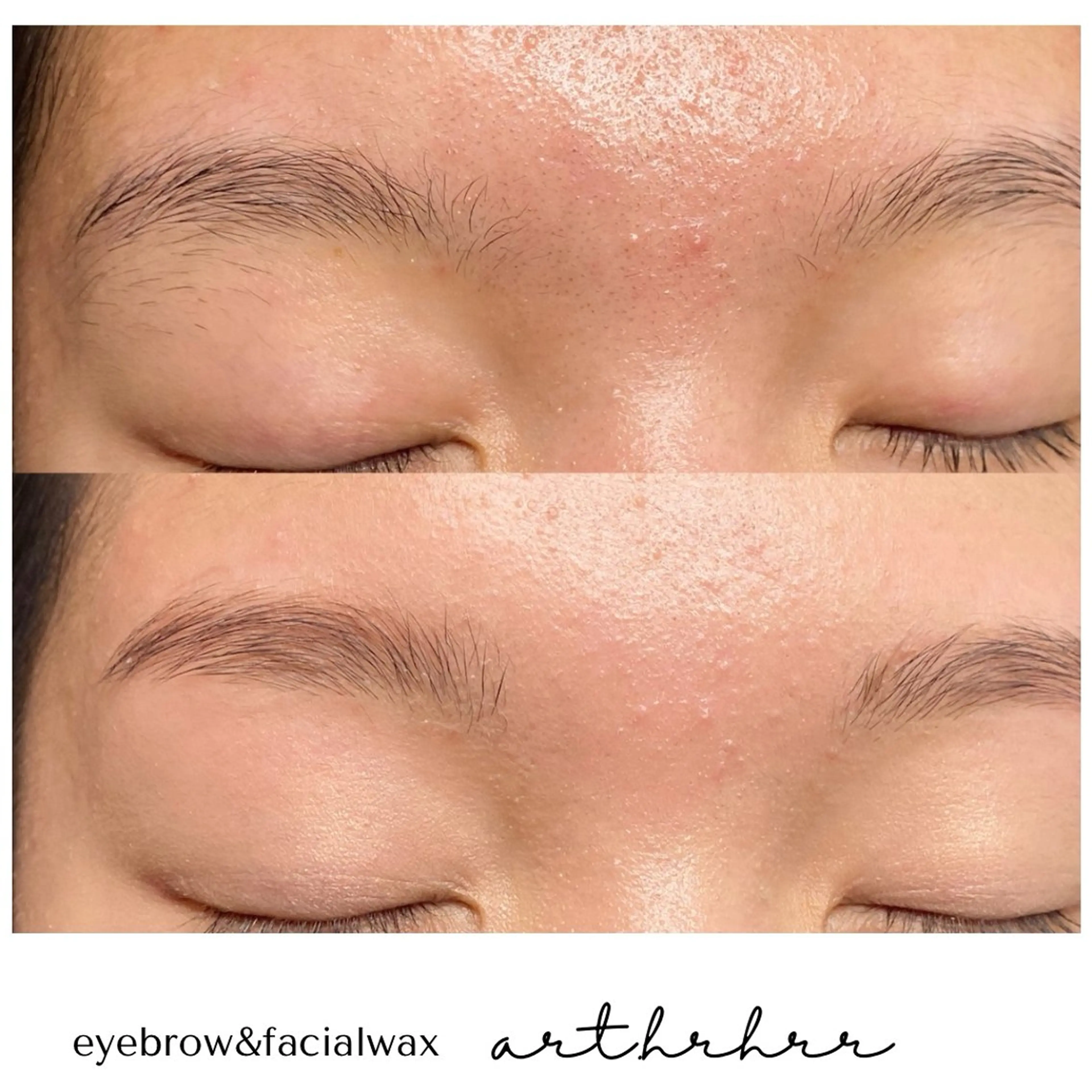 メンズ アイブロウ ハリウッドブロウリフト 眉毛ワックス脱毛 眉毛&フェイス WAX専門ハルヒラリの眉毛・アイブロウイメージ