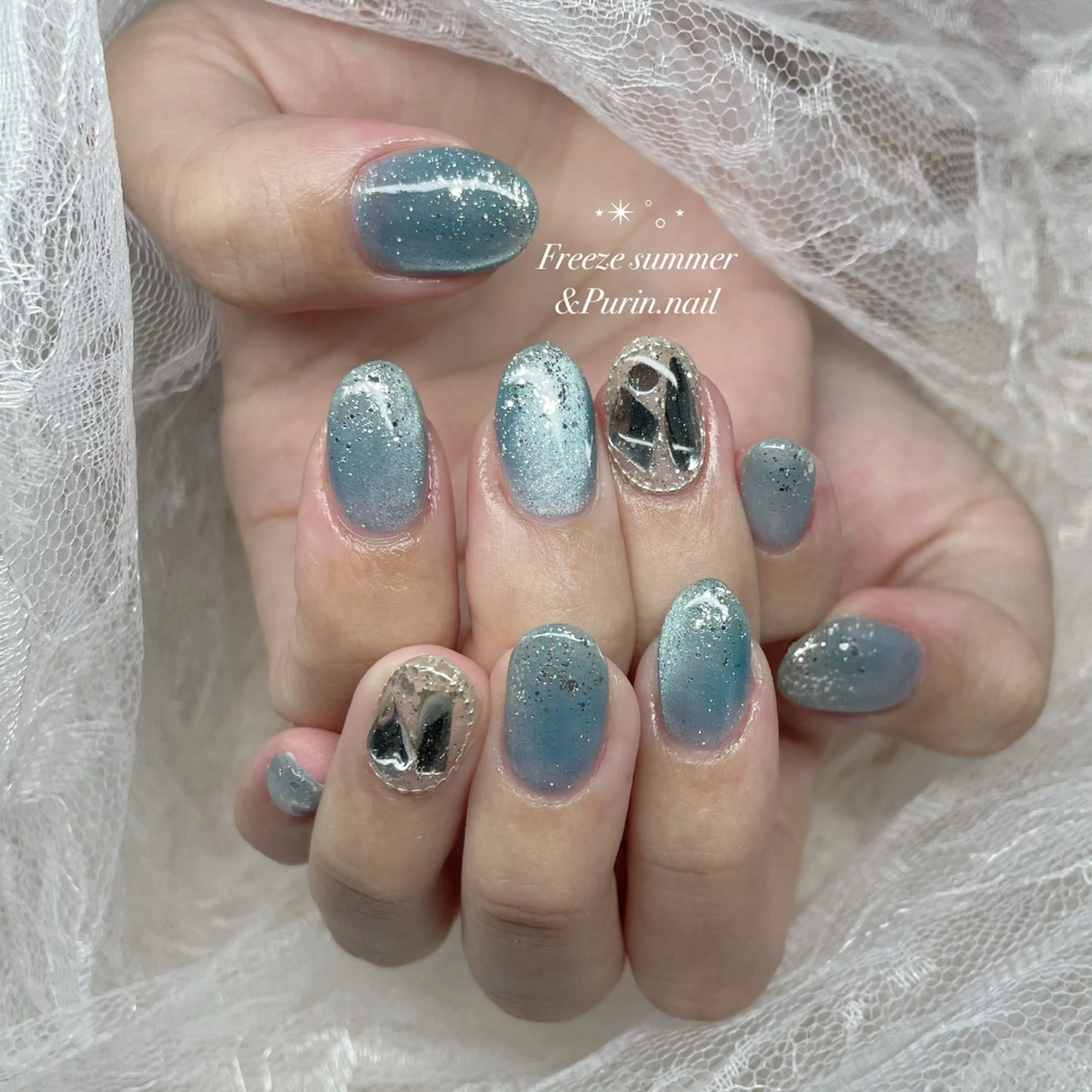 ネイル ハンドネイル Nails by Purin🍮のネイルデザイン