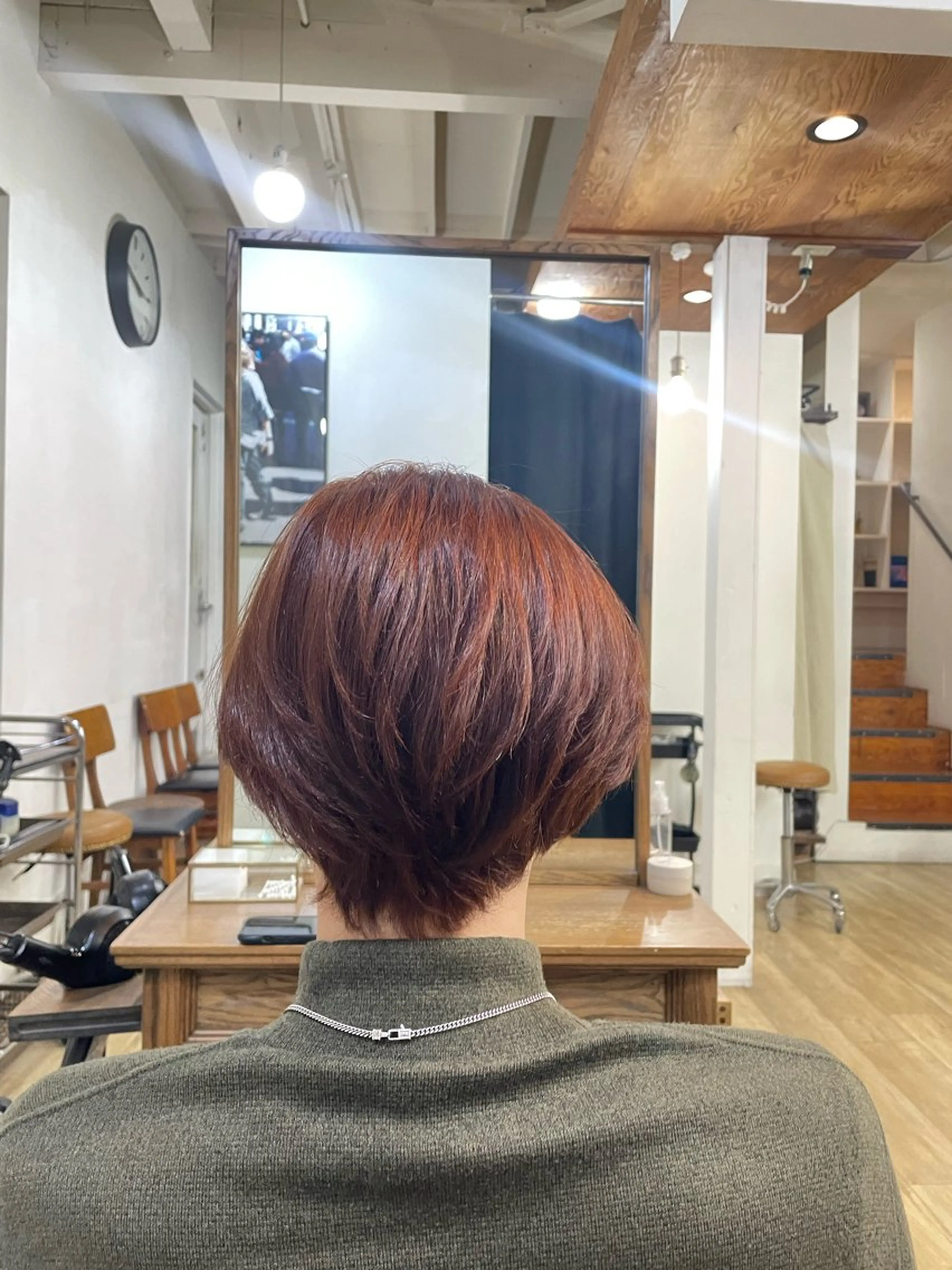 ショート カラー ヘアカラー なな🦋／ 原宿のヘアスタイル