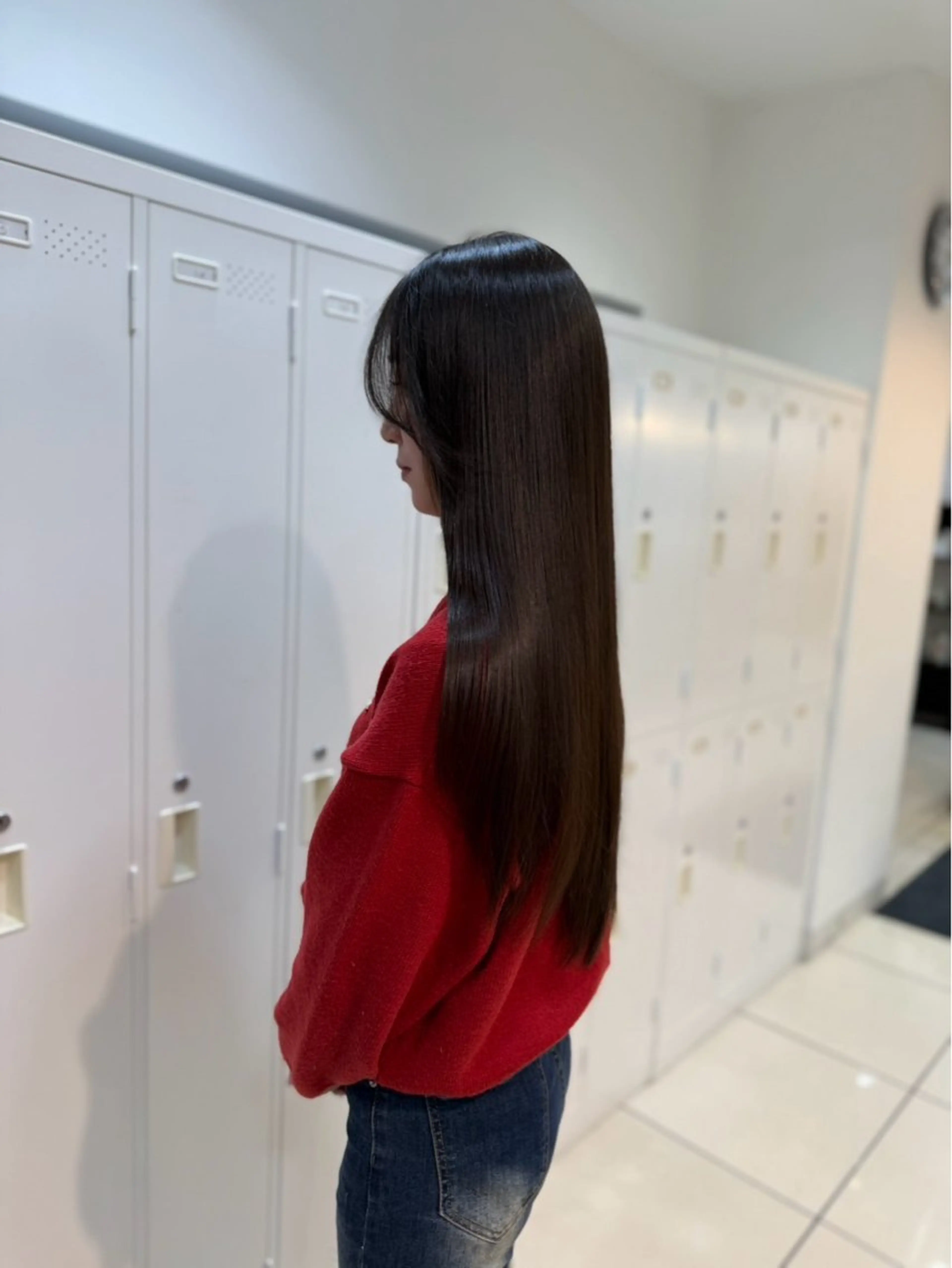 ロング CLOVER学園前店所属・永山 采佳のヘアスタイル