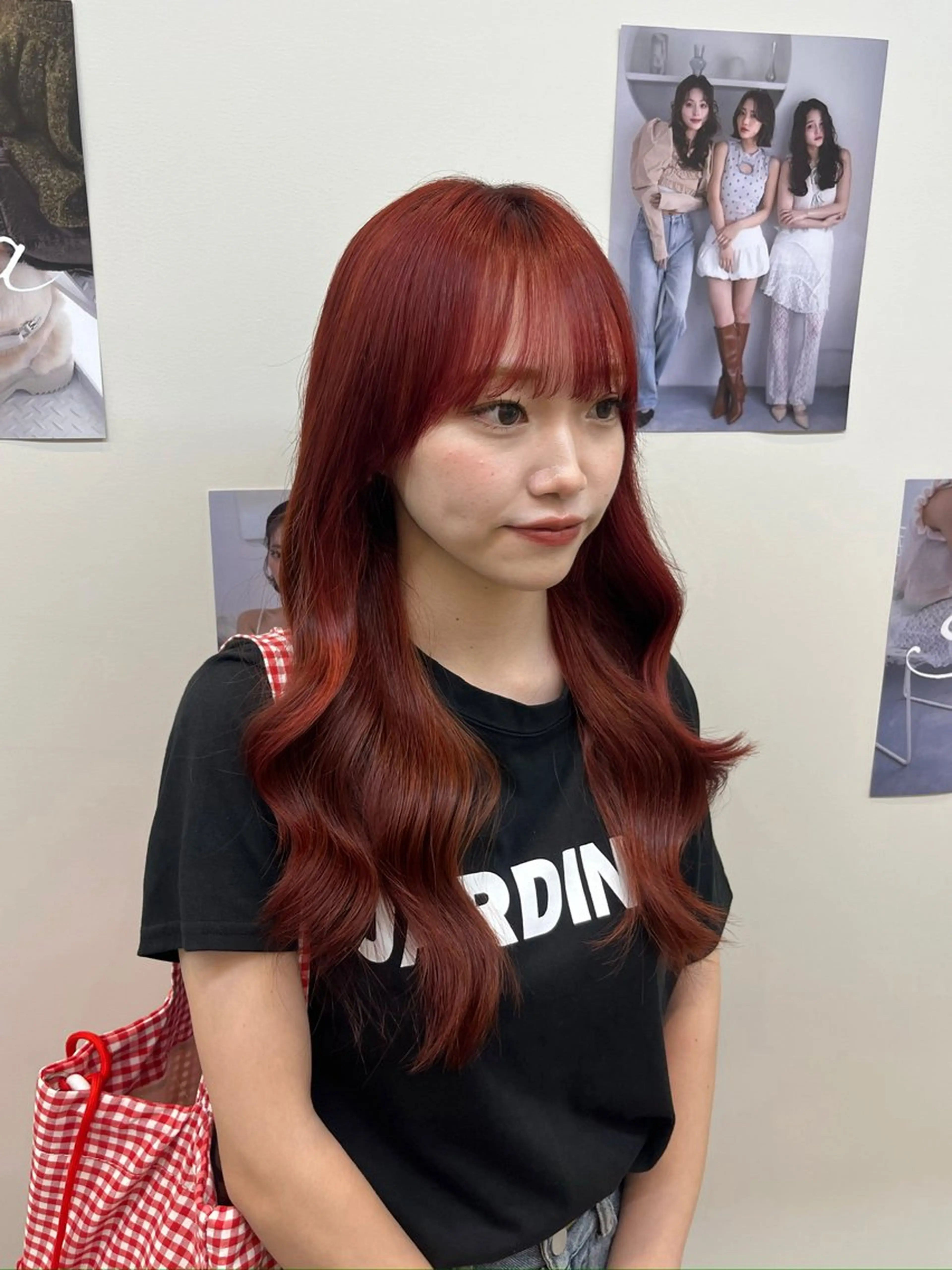 ブリーチなしダブルカラー➕今話題の超音波アイロン付きトリートメント💞の写真