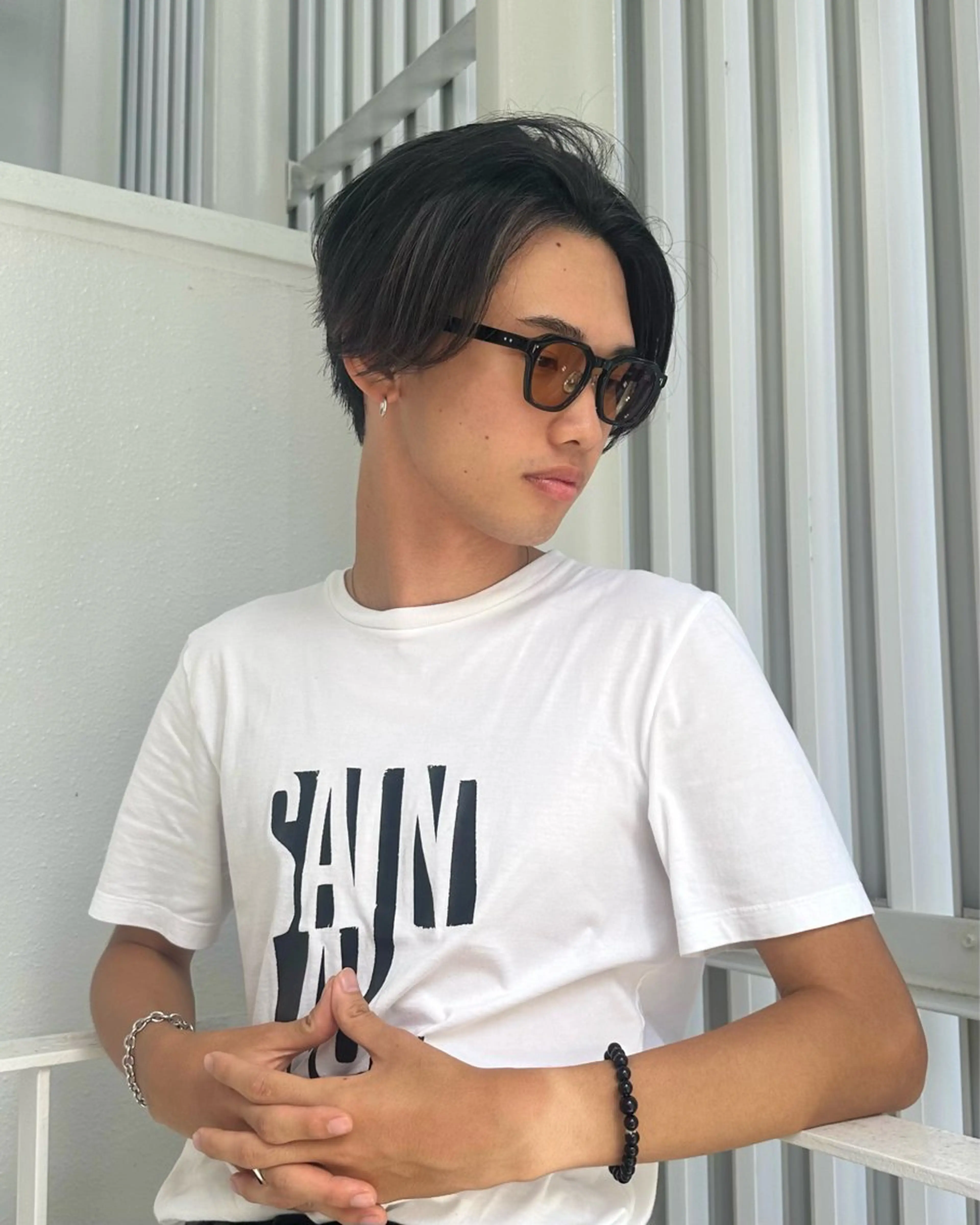 【動きのある髪に】ハイライトデザインカラー＋イルミナカラー＋オージュア4stepトリートメントの写真