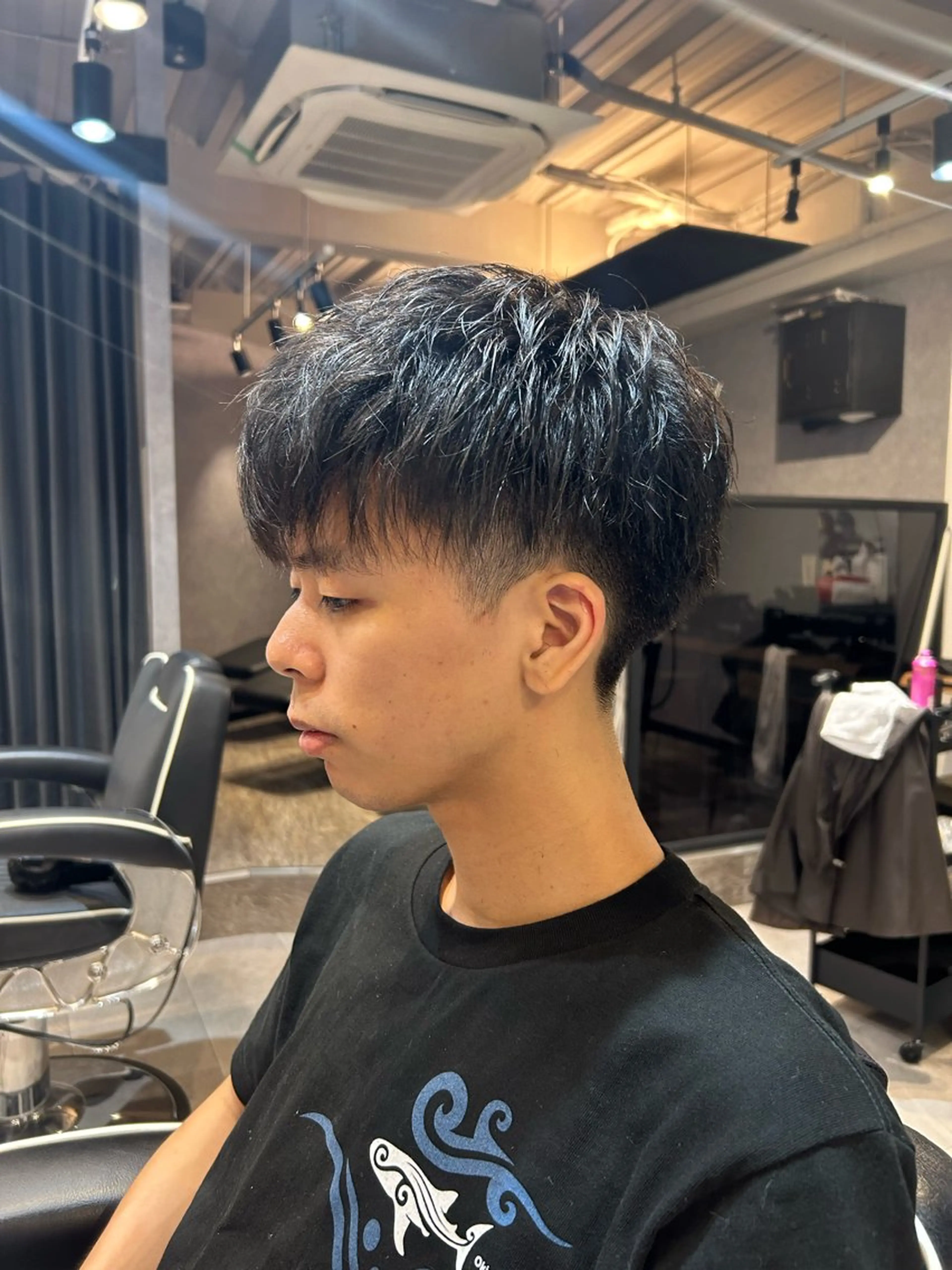 ショート メンズ カット SYUYA/パーマ/ マッシュスタイル特化のヘアスタイル