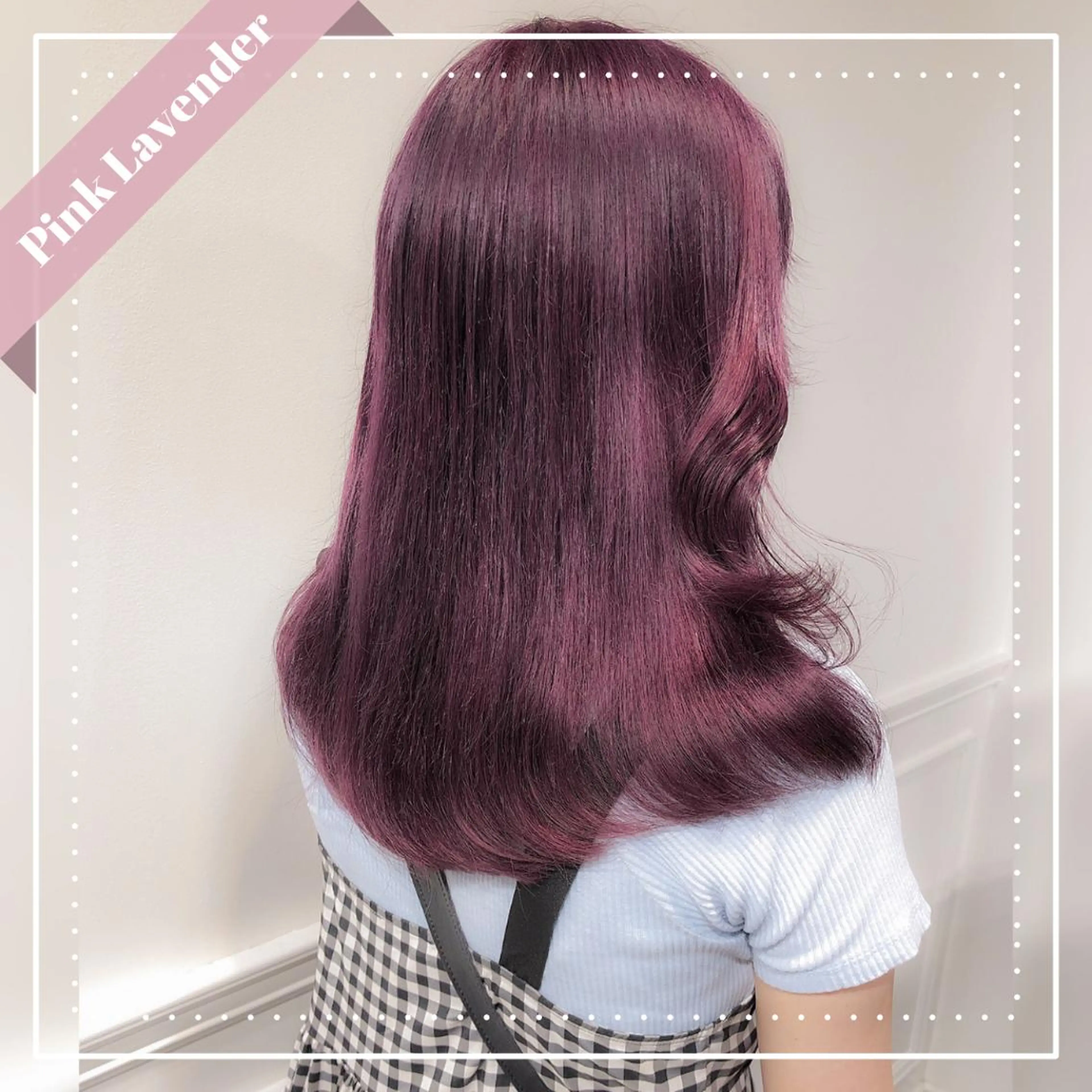 セミロング カラー ブリーチ カット ヘアカラー LOTTA CUCCI所属・miyu /トレンド カラー×艶髪のヘアスタイル