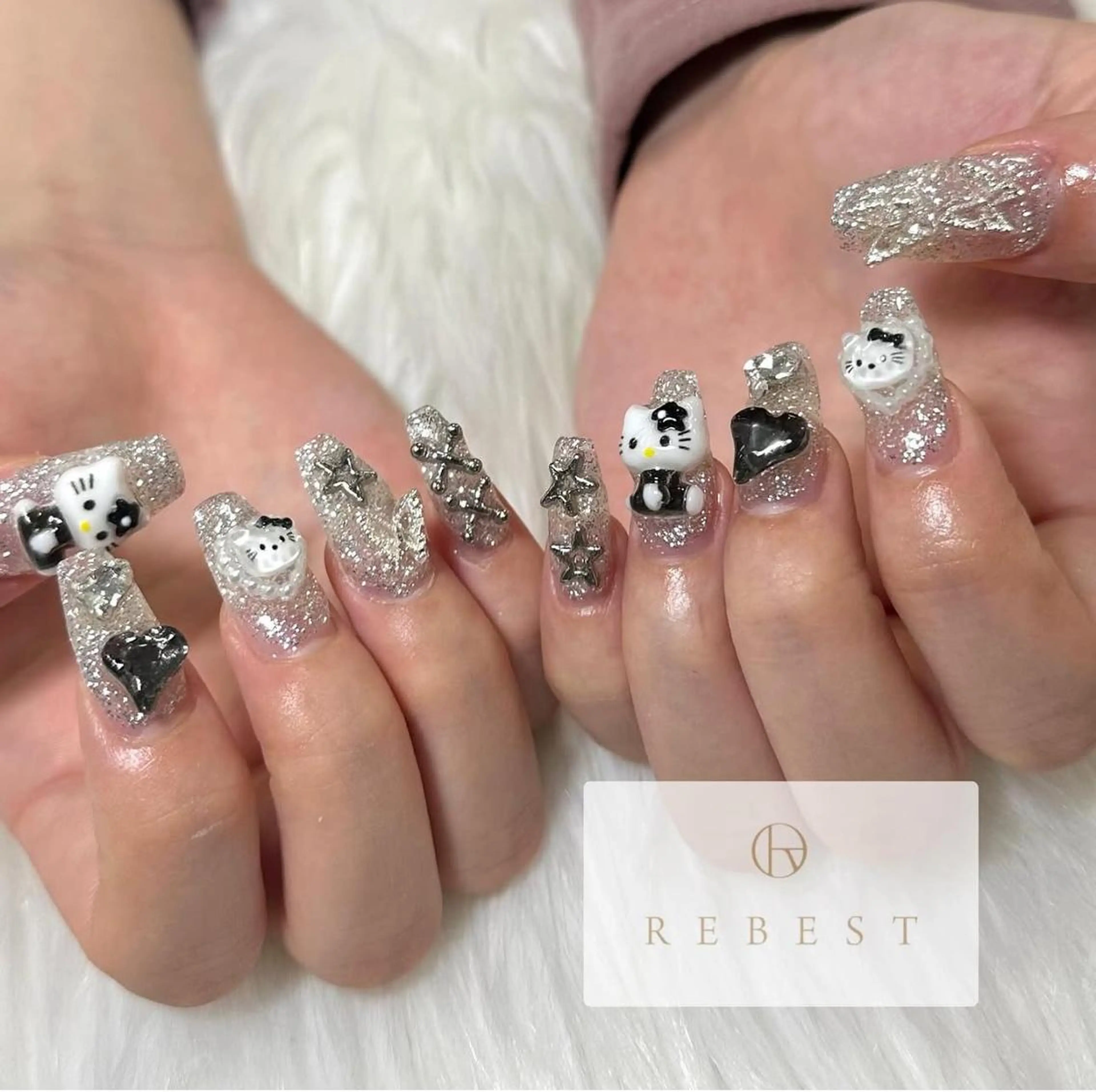 12/3~19限定🎀パーツお好きなだけ乗せ放題💅（長さだし別途料金）の写真