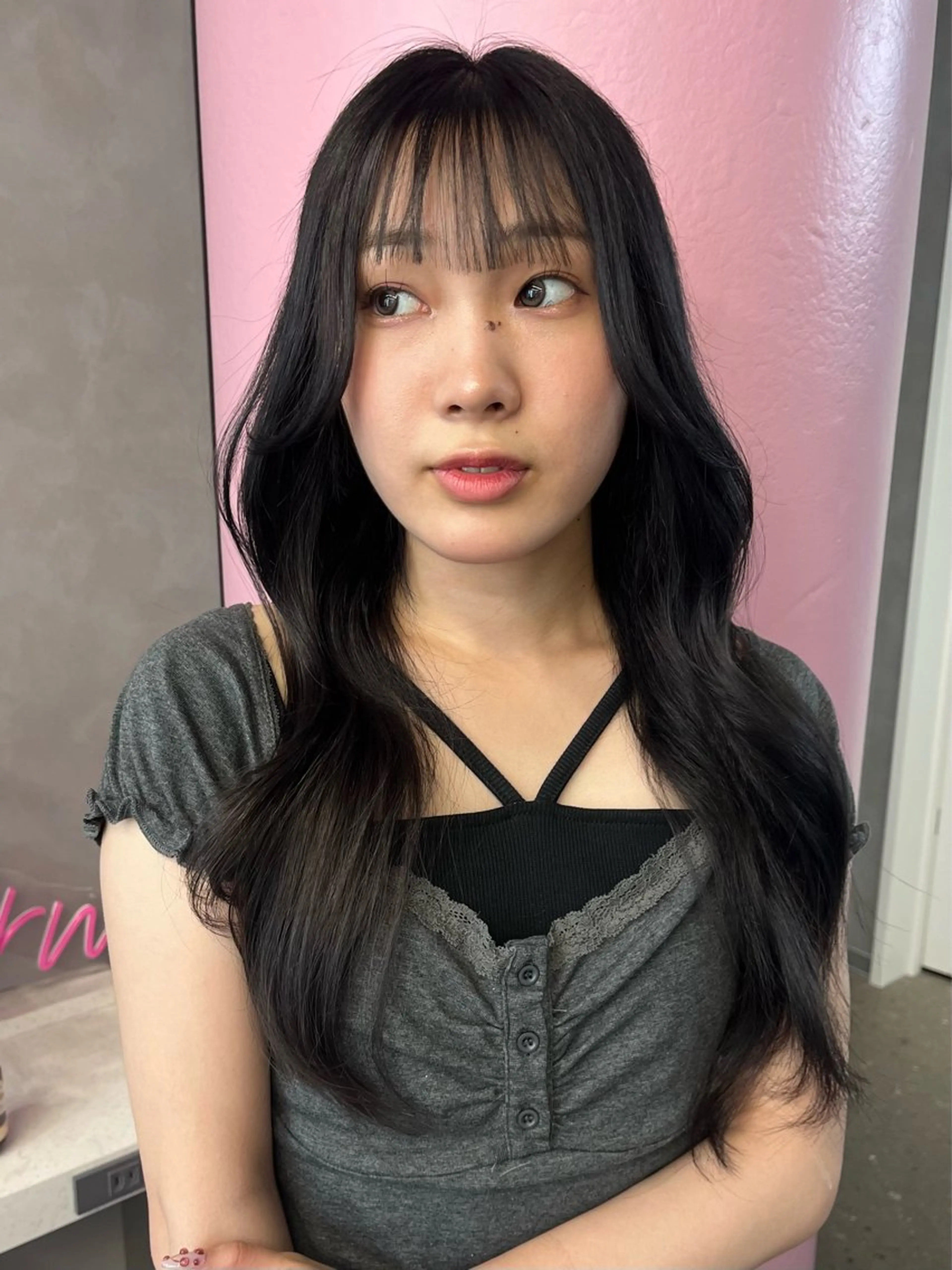 【透明感抜群‼︎】💖カット+カラー+クイックトリートメント💖の写真