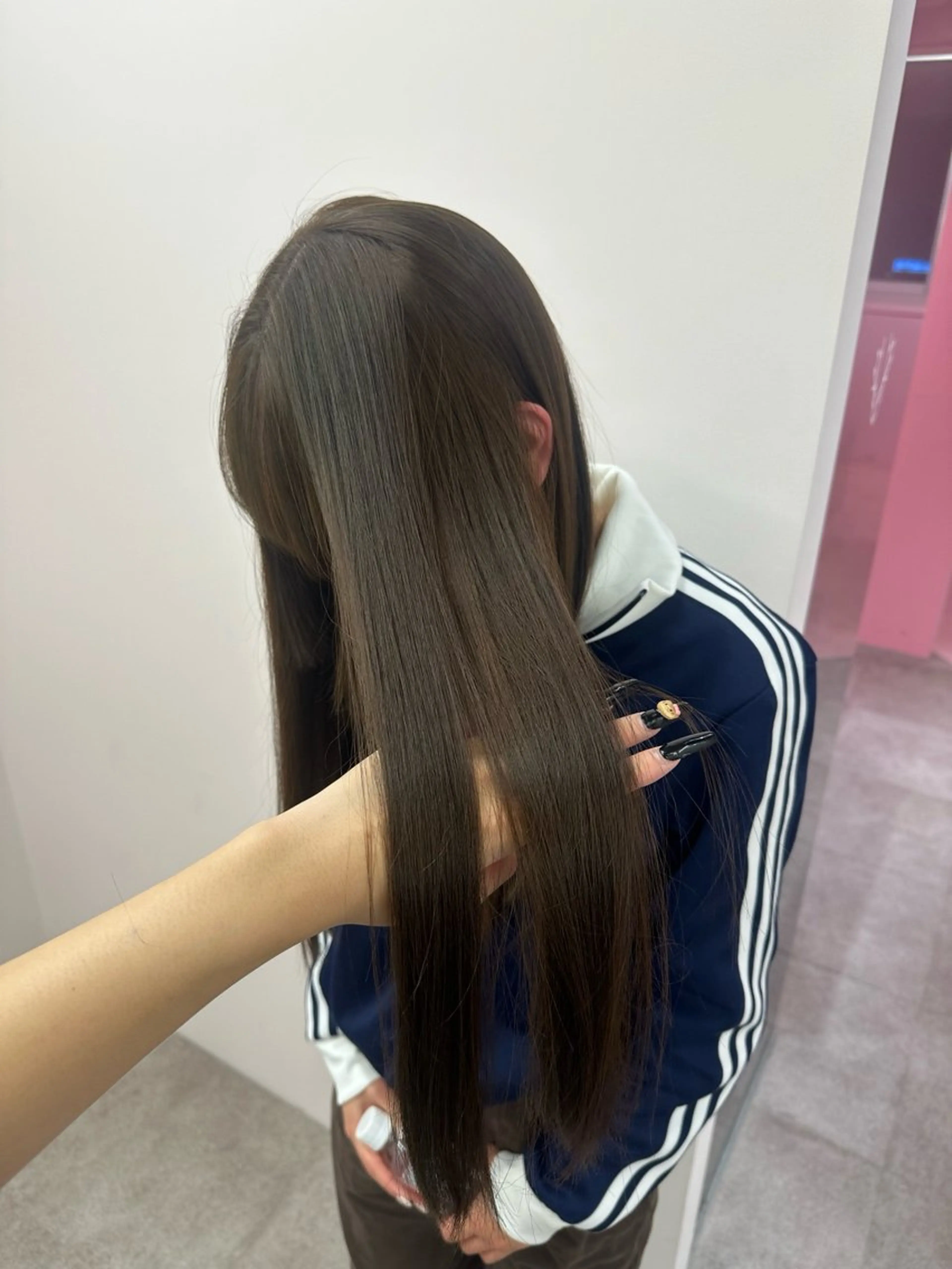 【ブリーチはしたくないけど透明感は欲しい方必見💎❄️】ブリーチ無しダブルカラー+保湿TRの写真