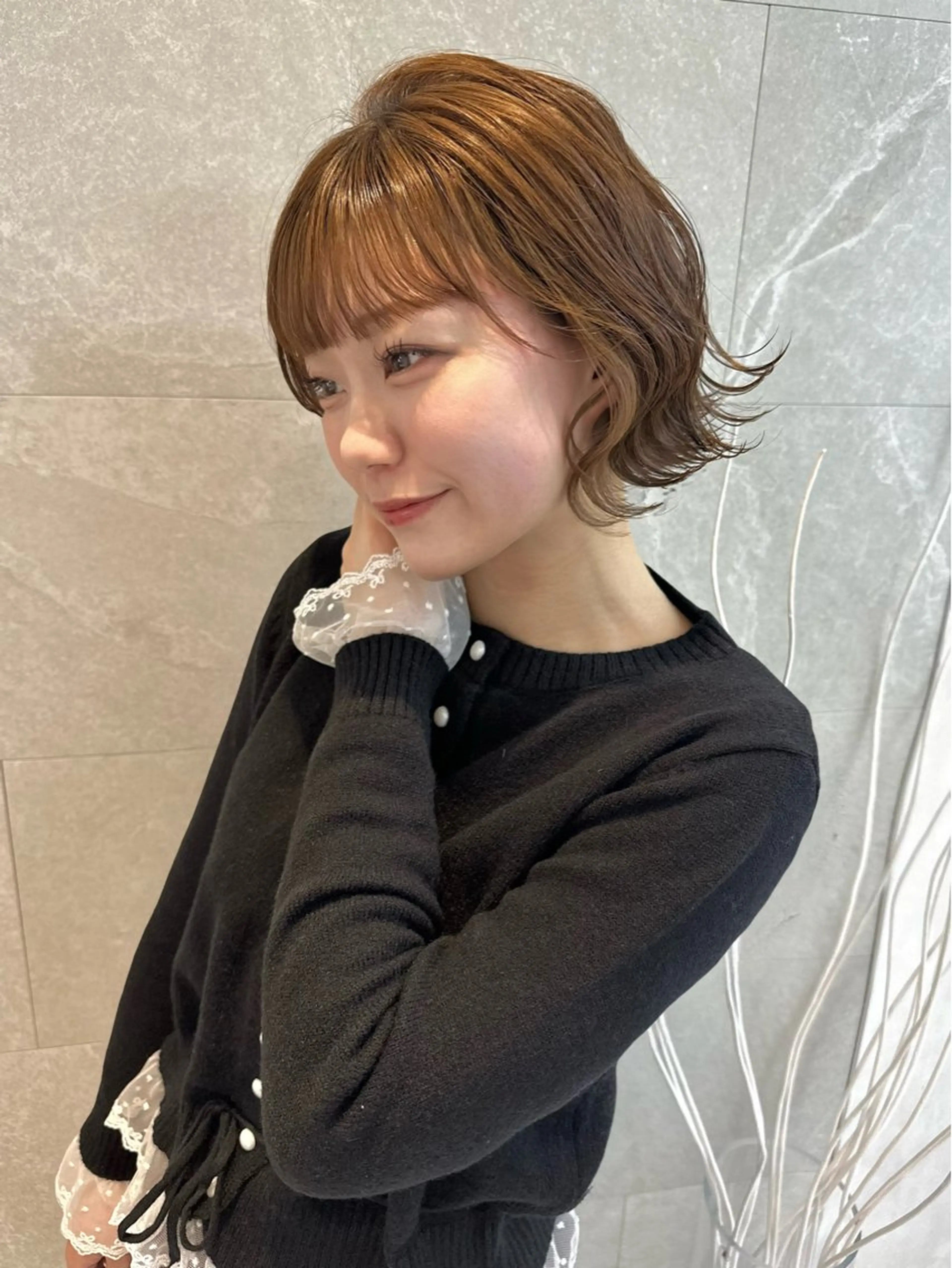 ショート カラー ベージュカラー ブリーチ ブラウンカラー ケアブリーチ ダブルカラー ヘアカラー トリートメント 🦋高瀬寛菜🦋 韓国/ブリーチのヘアスタイル