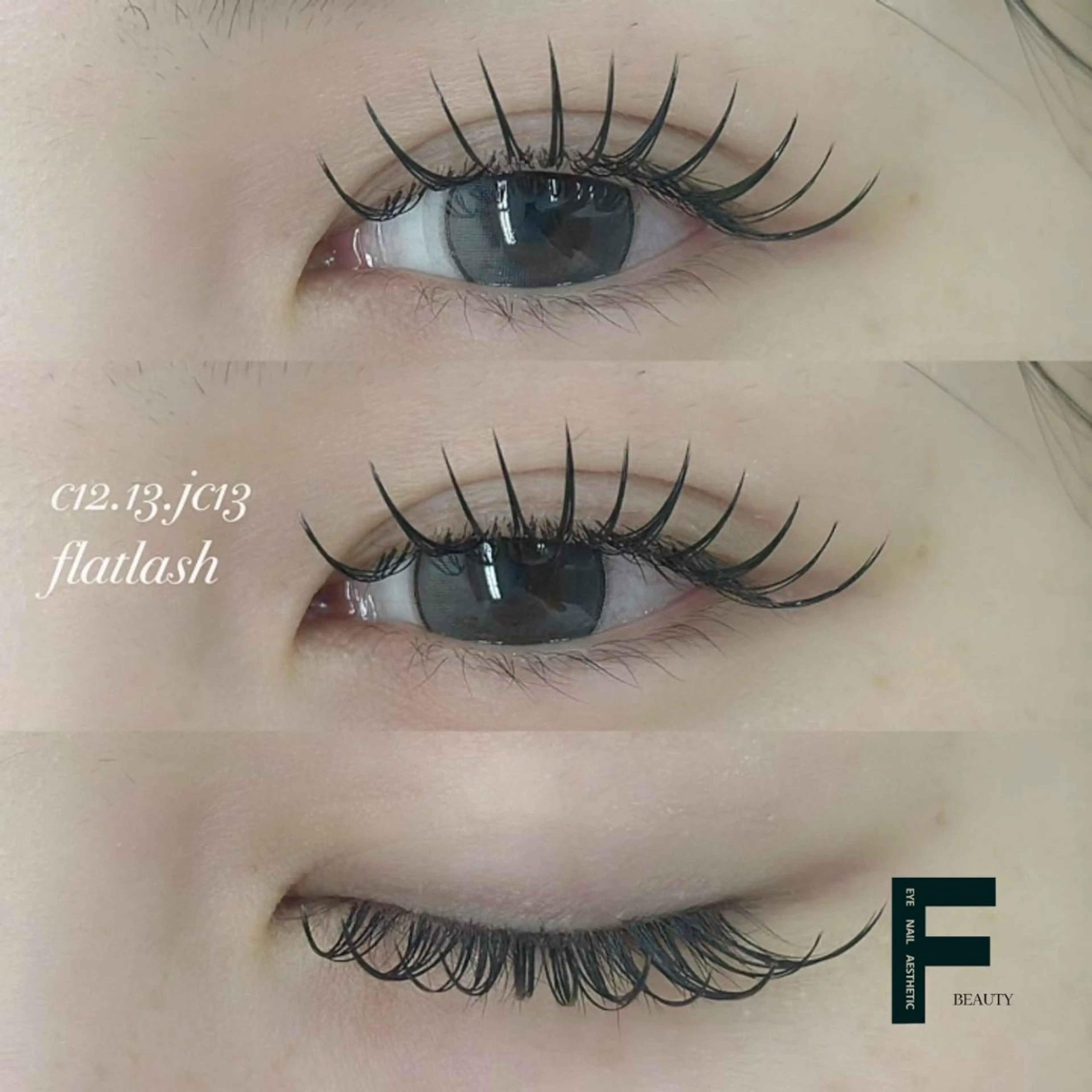 フラットラッシュ付け放題180本まで✨オフ代無料の写真