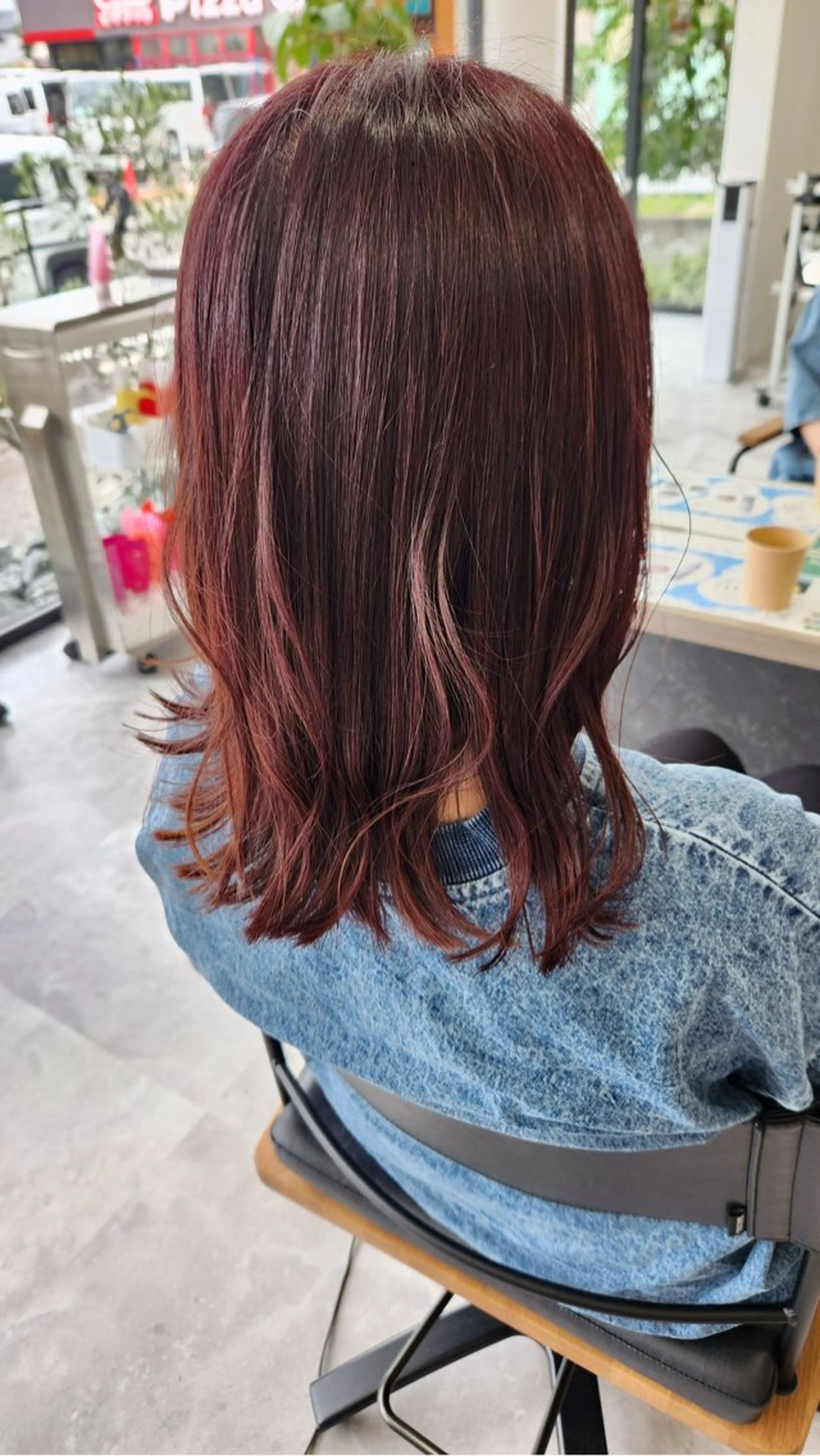 ミディアム Rina/ガーリー/ 透明感カラー🪄♡のヘアスタイル