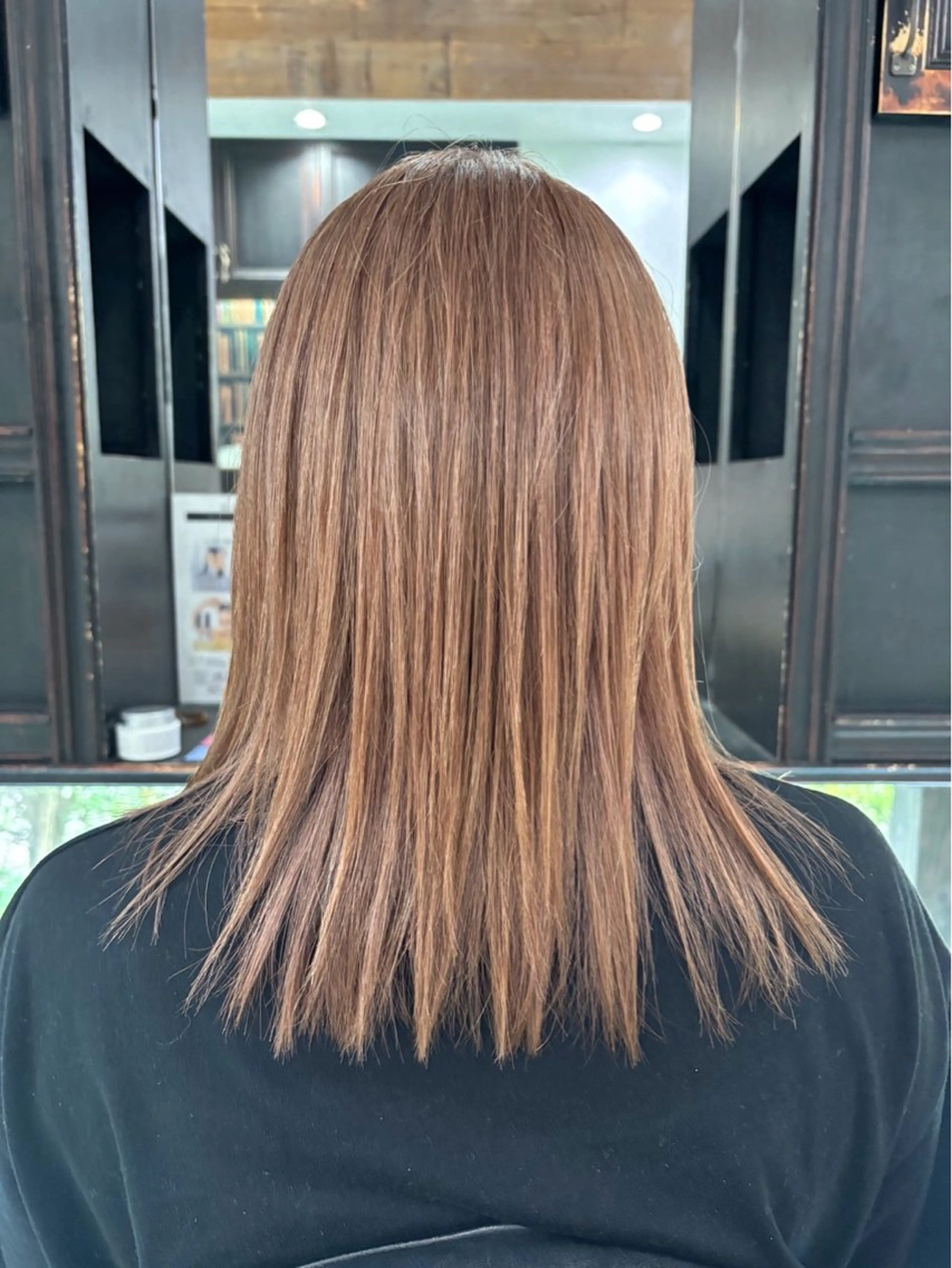 【ミニモ限定】カット　＋　酸性ストレート✨　　　　　　　　髪質改善効果の写真