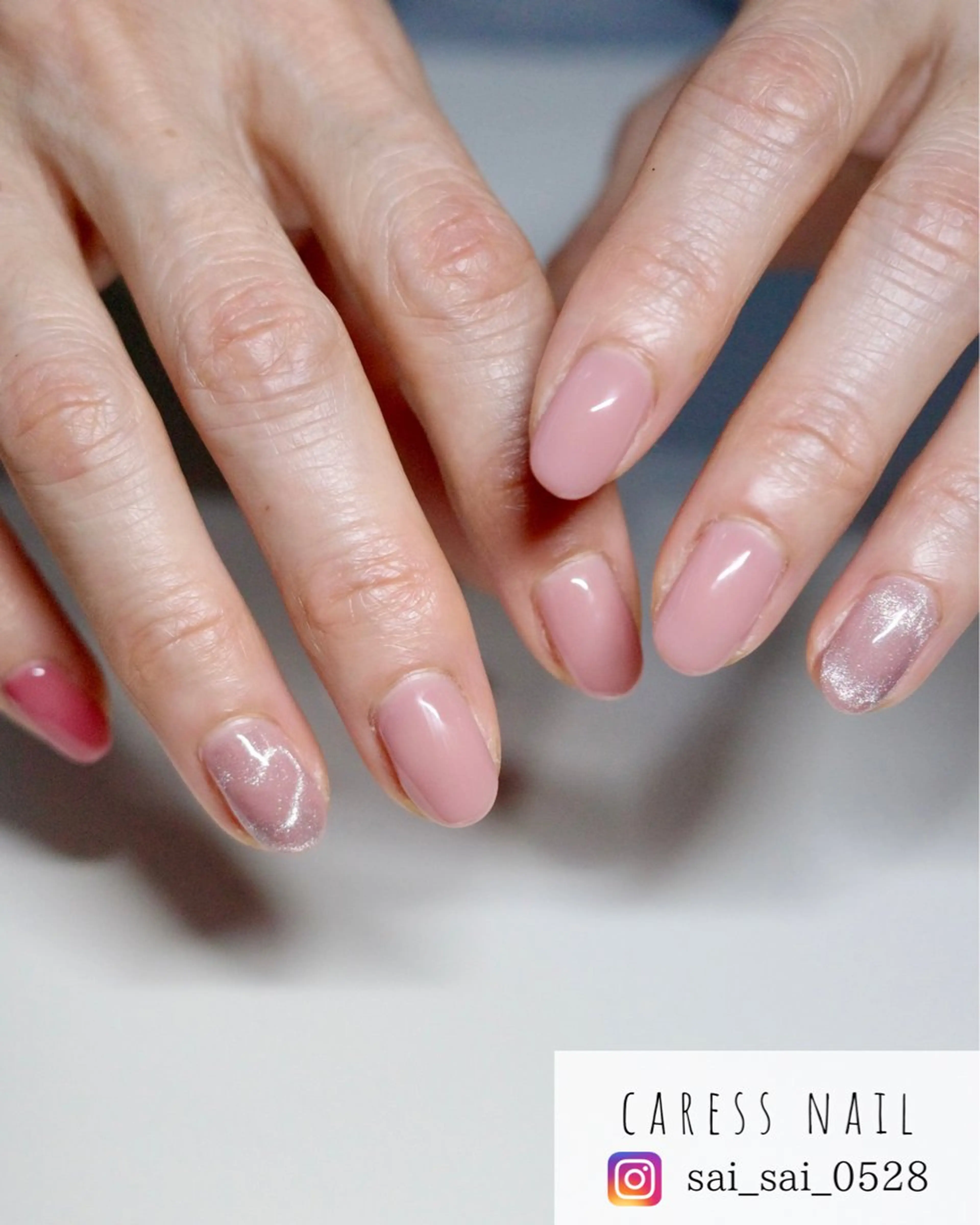 ネイル caress  nail カレスネイル　代々木上原所属・カレスネイル さいのネイルデザイン