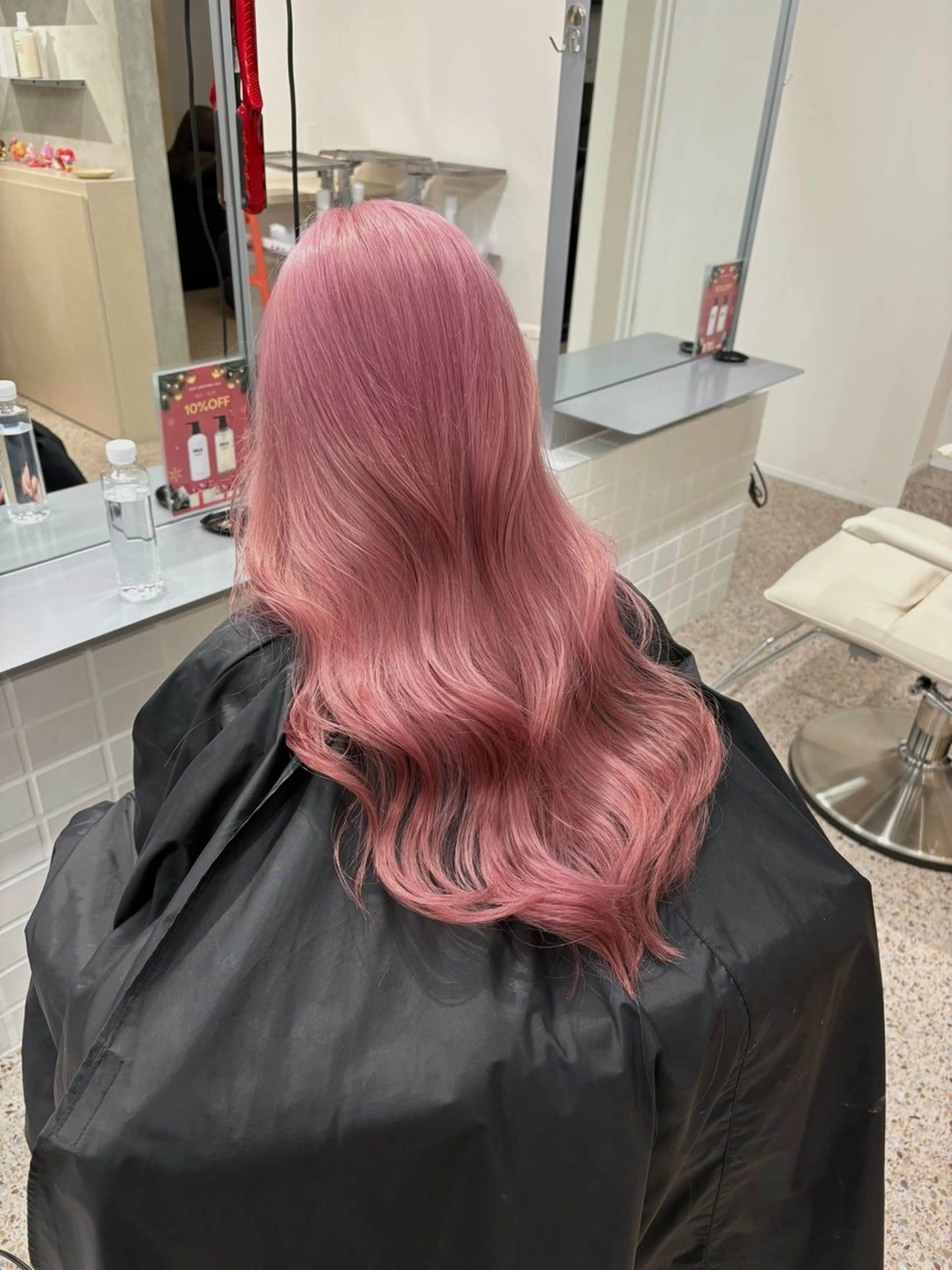 ロング カラー ヘアカラー トリートメント pele 梅田　annex所属・PELEハイトーン shinobuのヘアスタイル