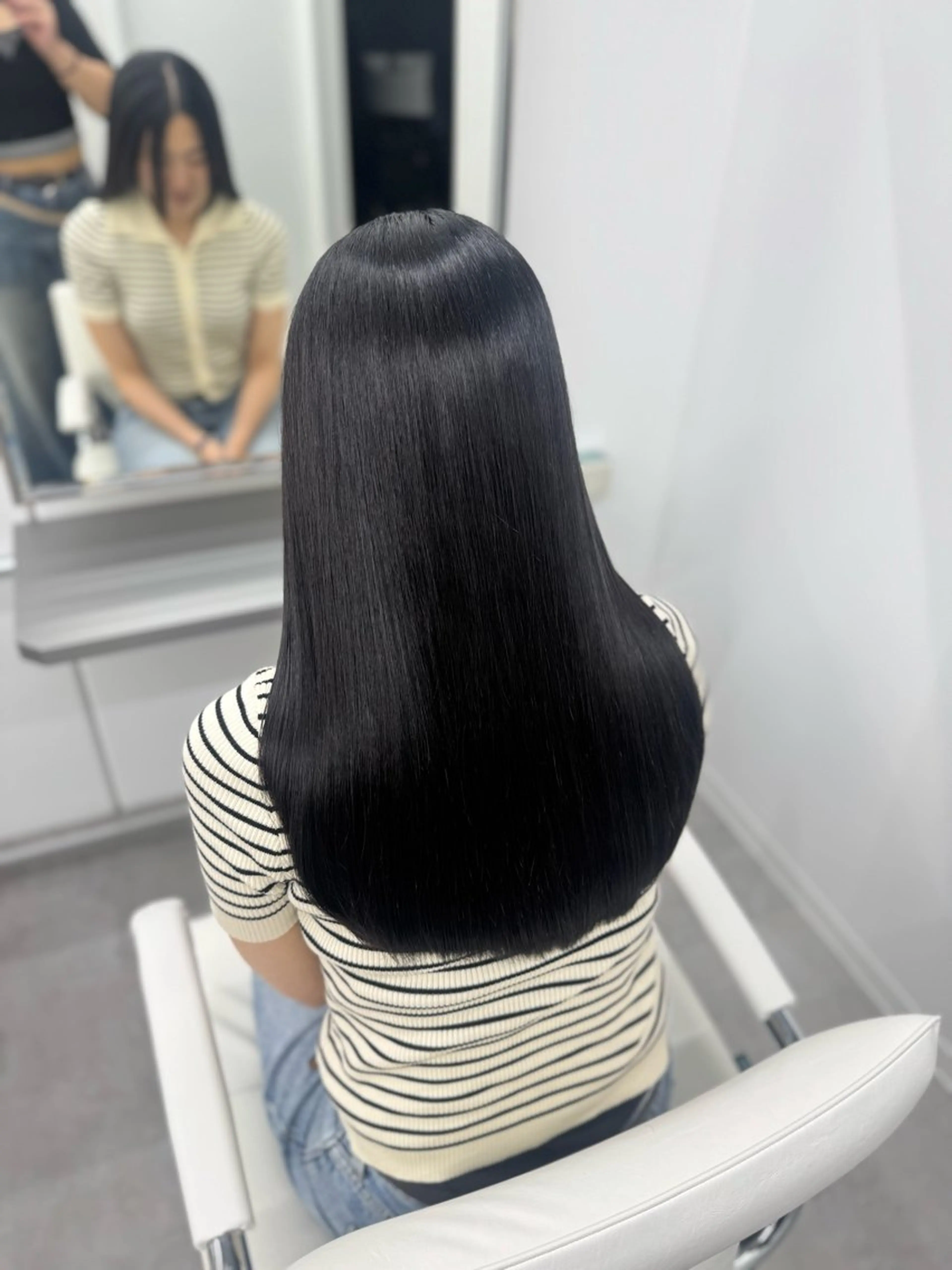 ロング カラー パーマ カット ヘアカラー 縮毛矯正 🕯コバ/レイヤー/ 透明感/縮毛🕯のヘアスタイル