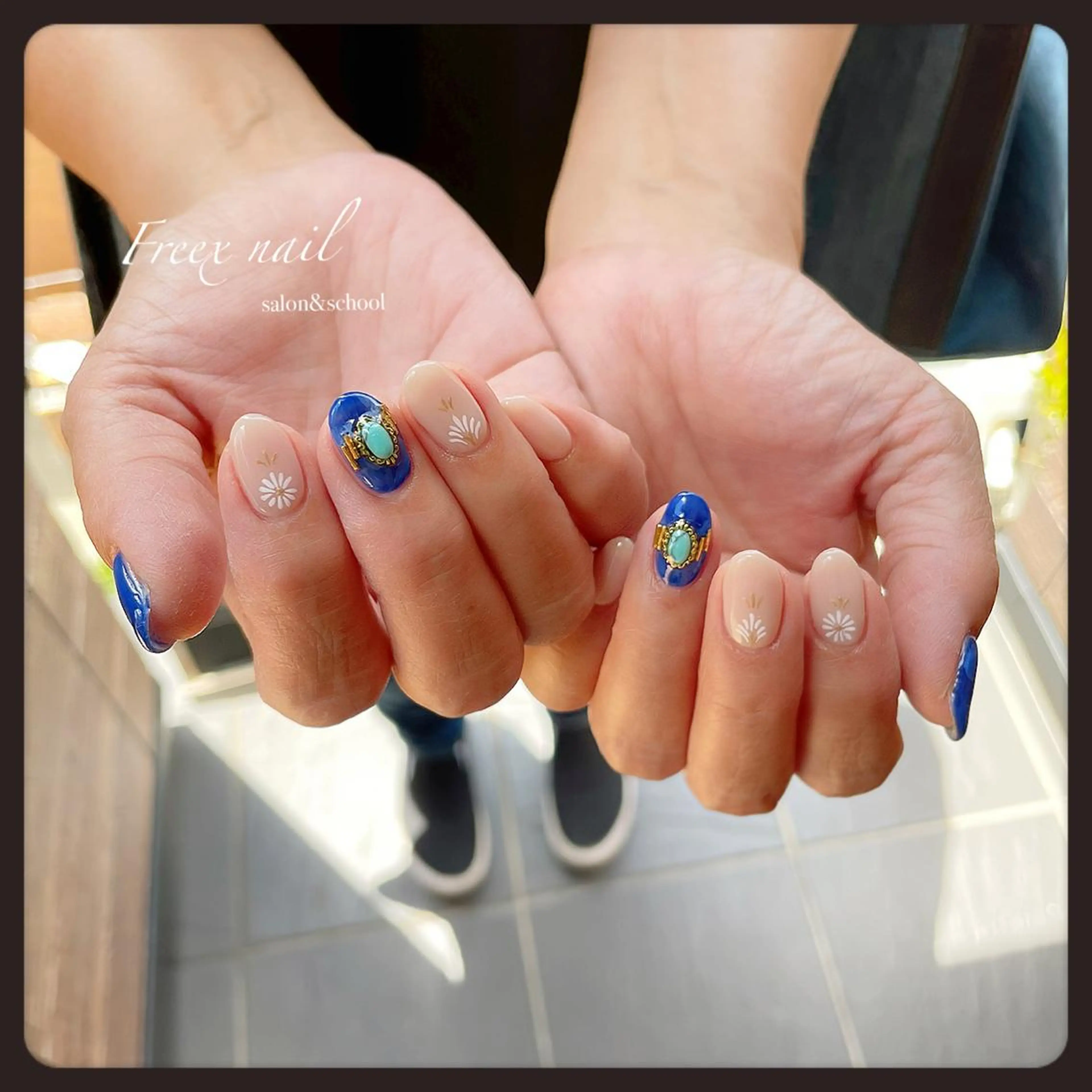 ネイル ハンドネイル ハンドケア Freex nail所属・freex nail /ニュアンス/個性派のネイルデザイン