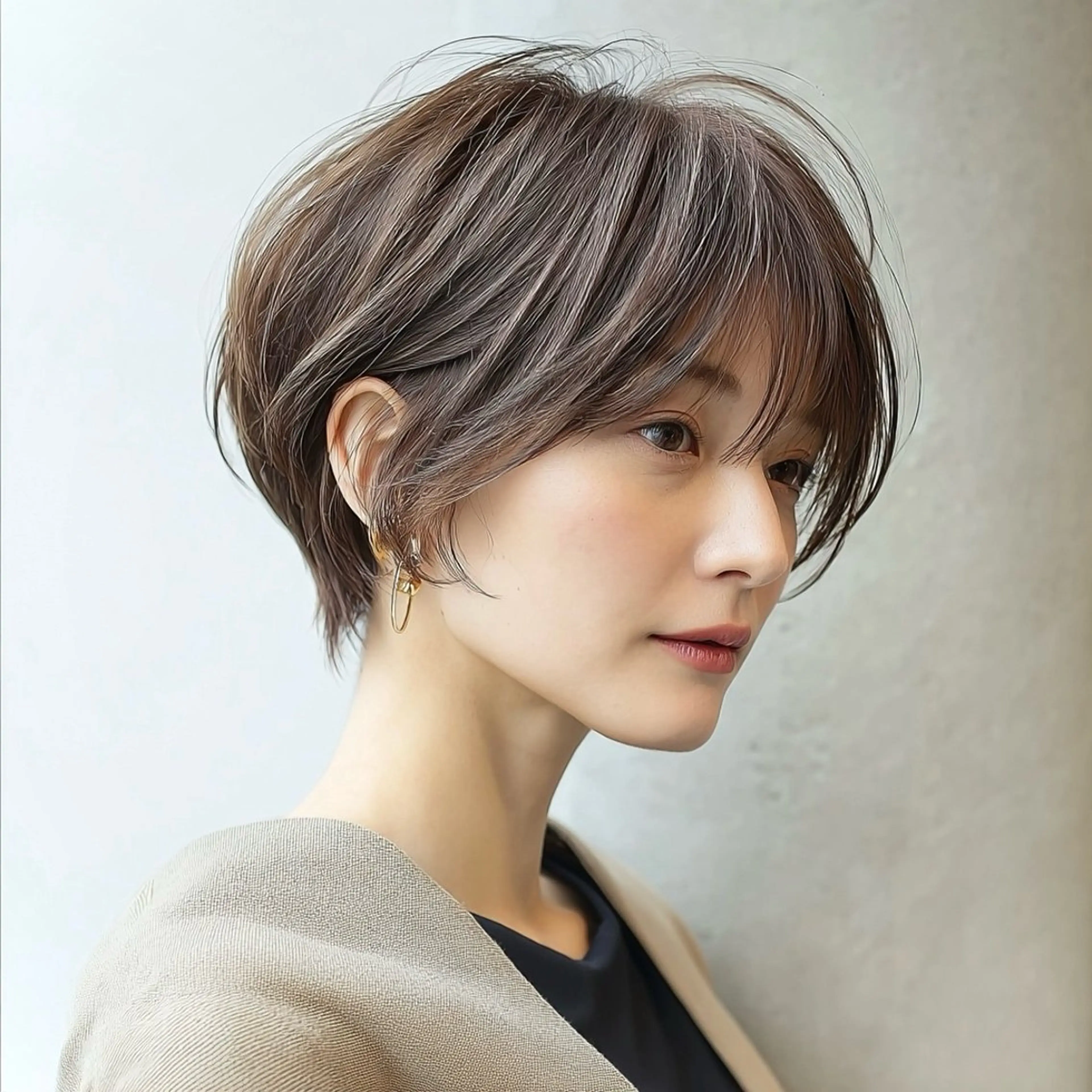 ショート カット ヘアカラー ショート/小顔カット /鎌倉/コウスケのヘアスタイル