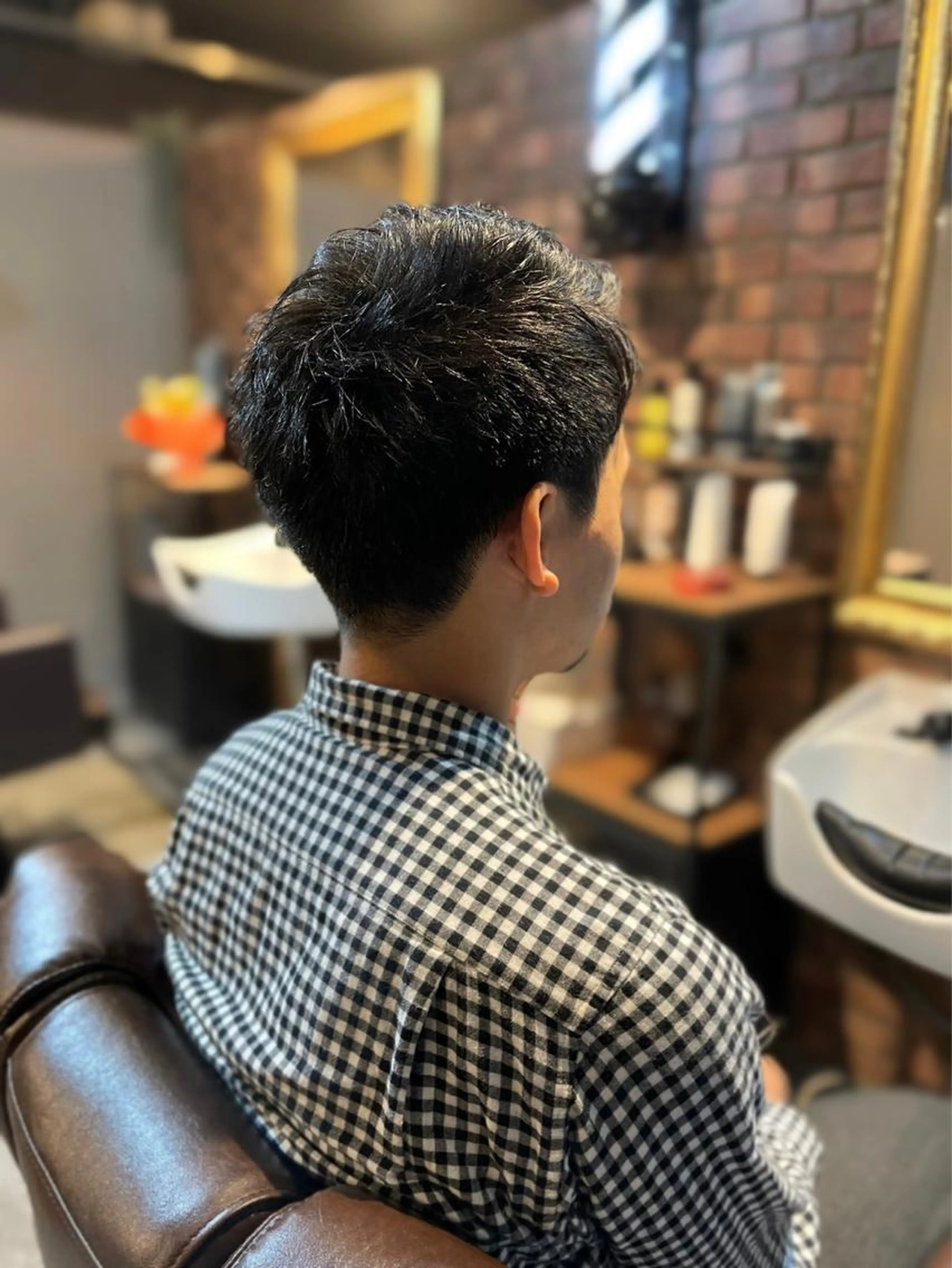 【メンズ】男磨きコース　カット+シャンプー+シェービング💈〈平日〉の写真