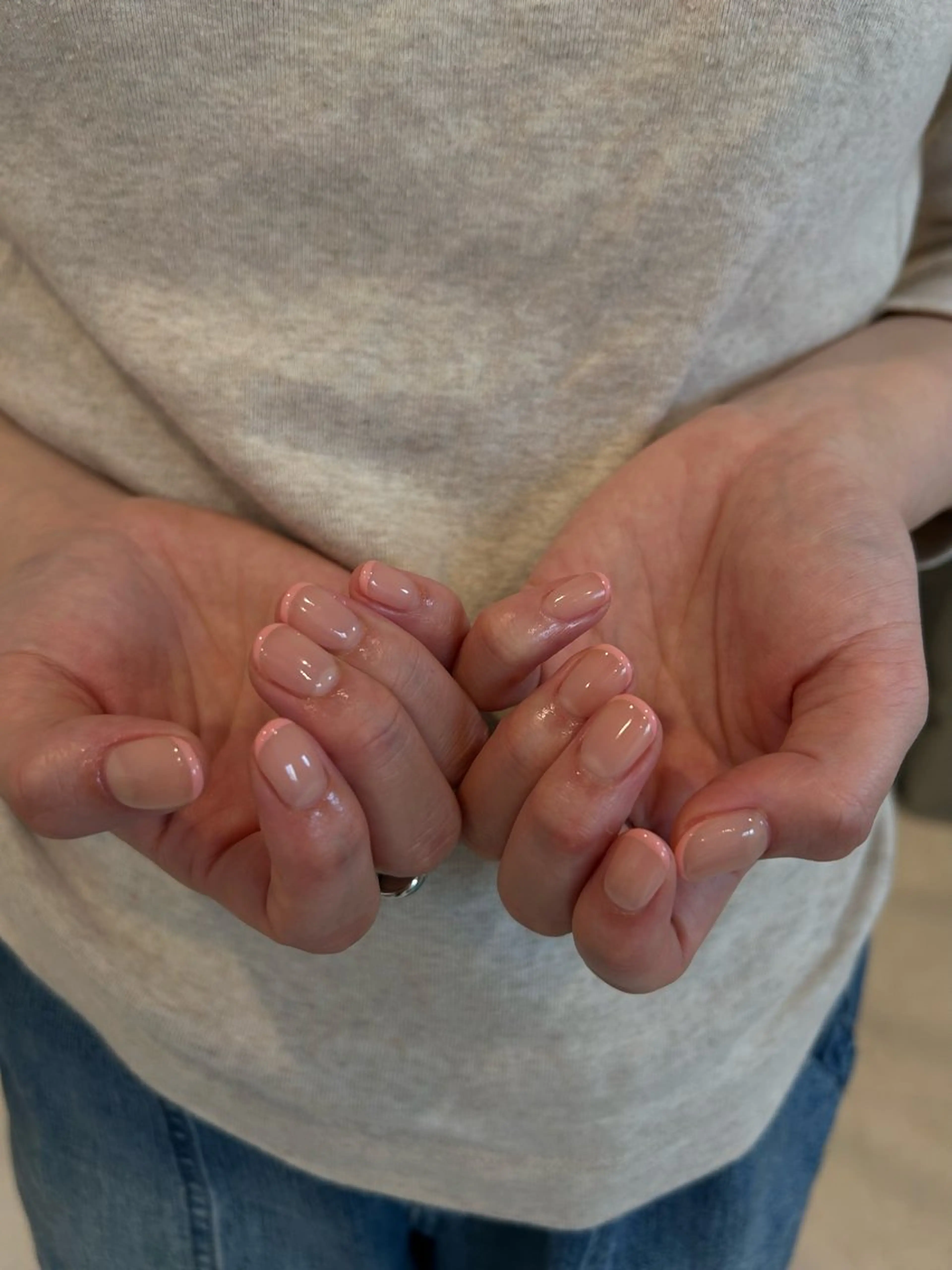 ネイル フレンチネイル Ranmiii 新宿店所属・nagi .のネイルデザイン