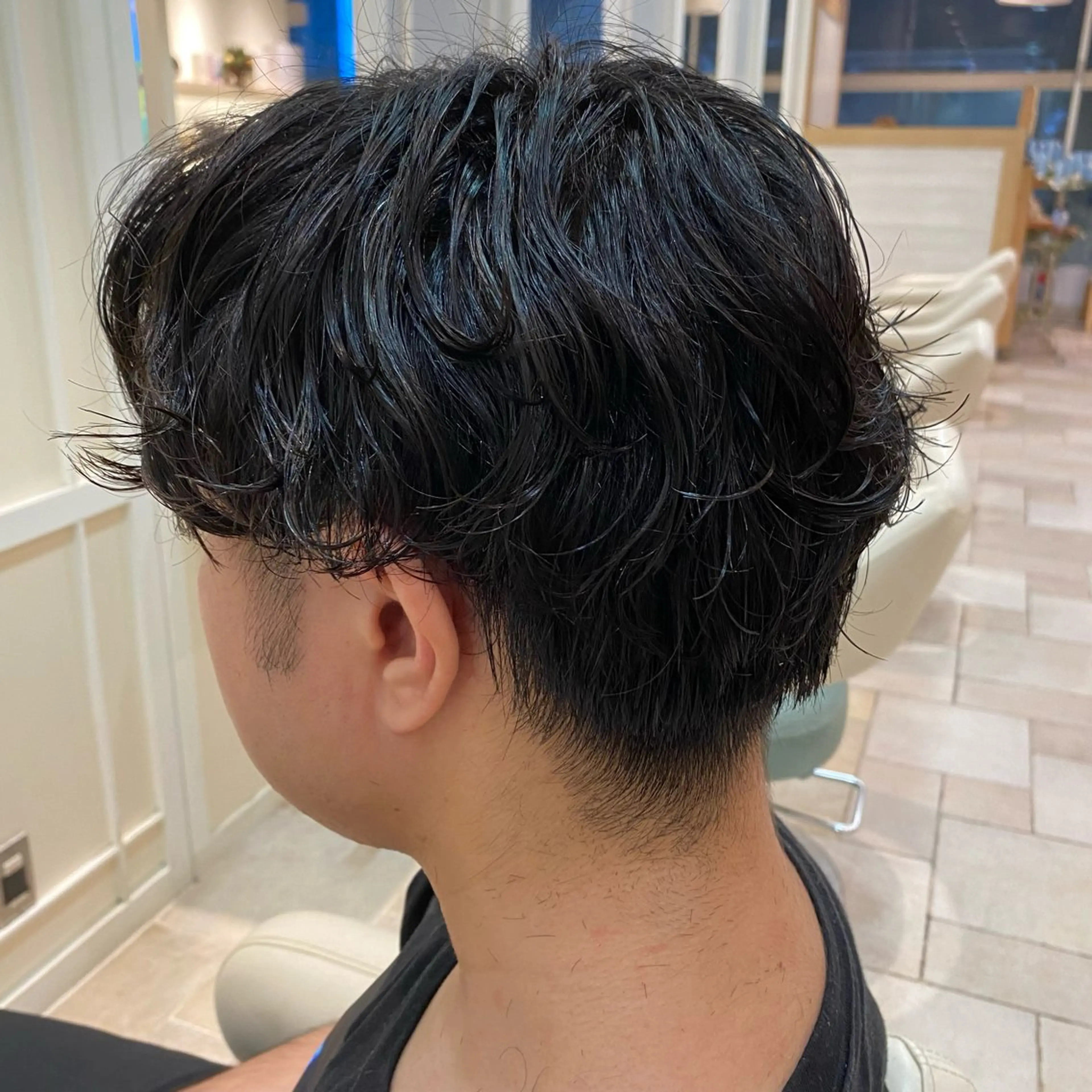 メンズ カット パーマ 関川遼河/パーマ /メンズ特化のヘアスタイル