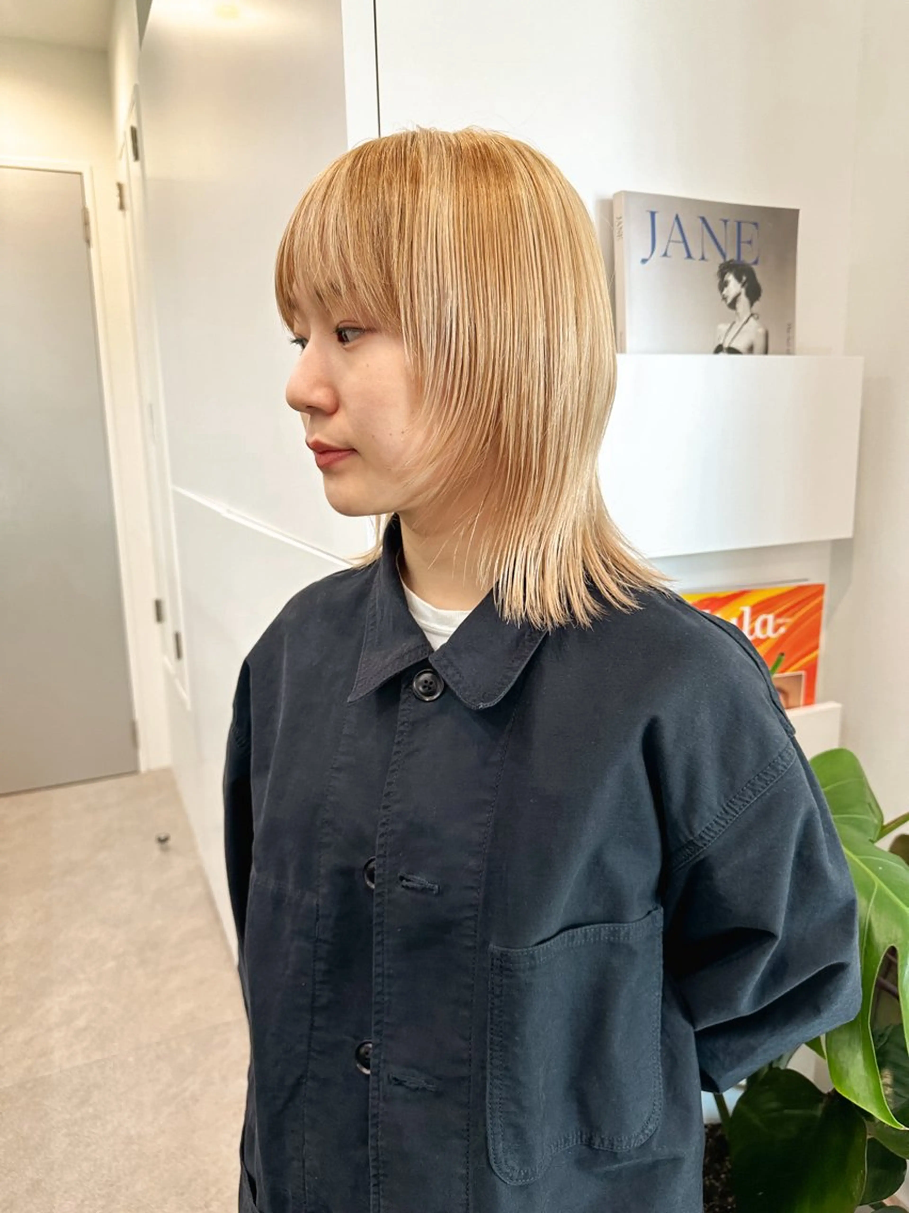 ミディアム Cinq所属・ハイライト🌟/ ボブ/豊田のヘアスタイル