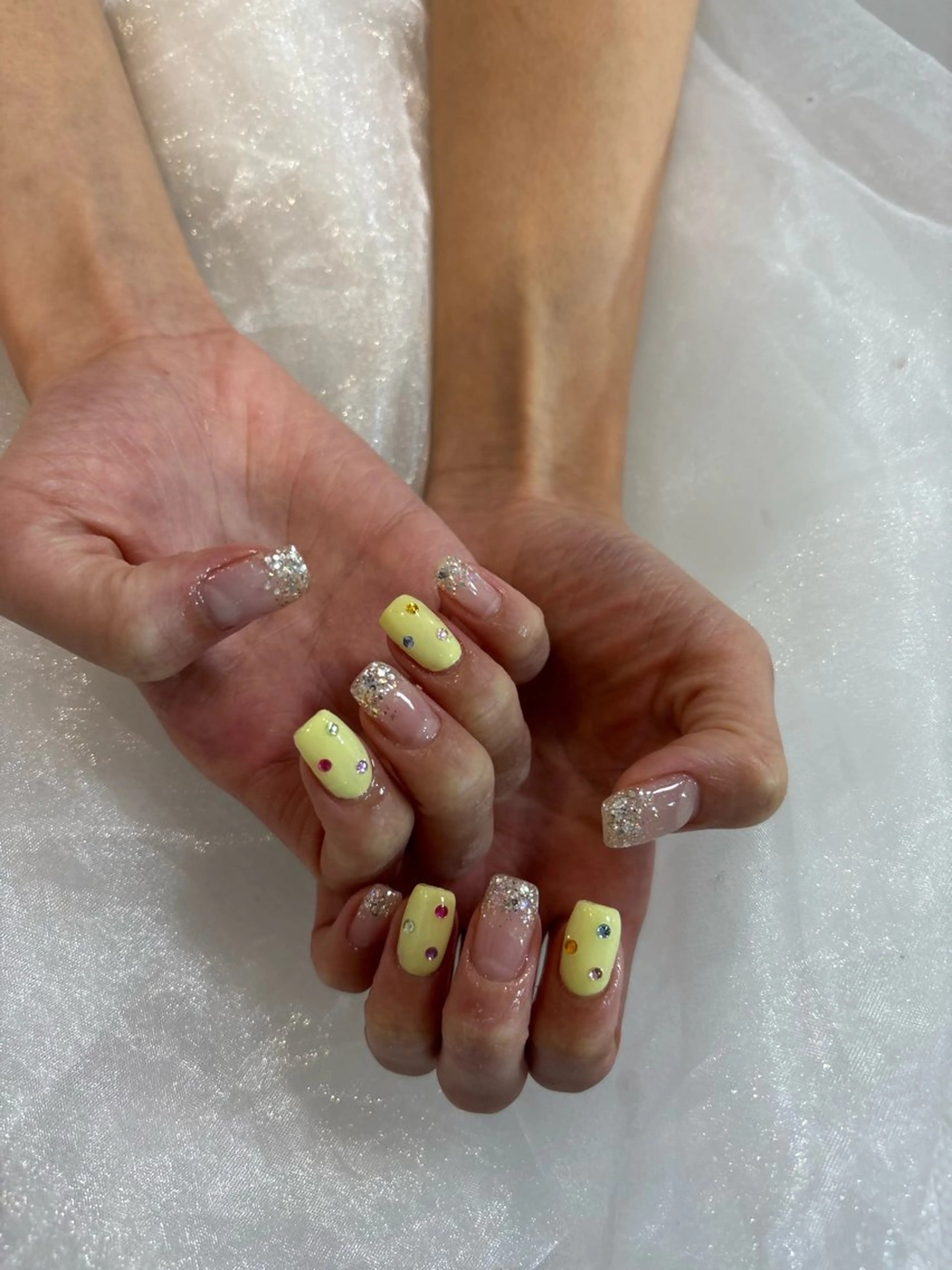 ネイル 長さ出し スカルプネイル ハンドネイル lalaroom. nailsalon航空公園店所属・lala room.のネイルデザイン