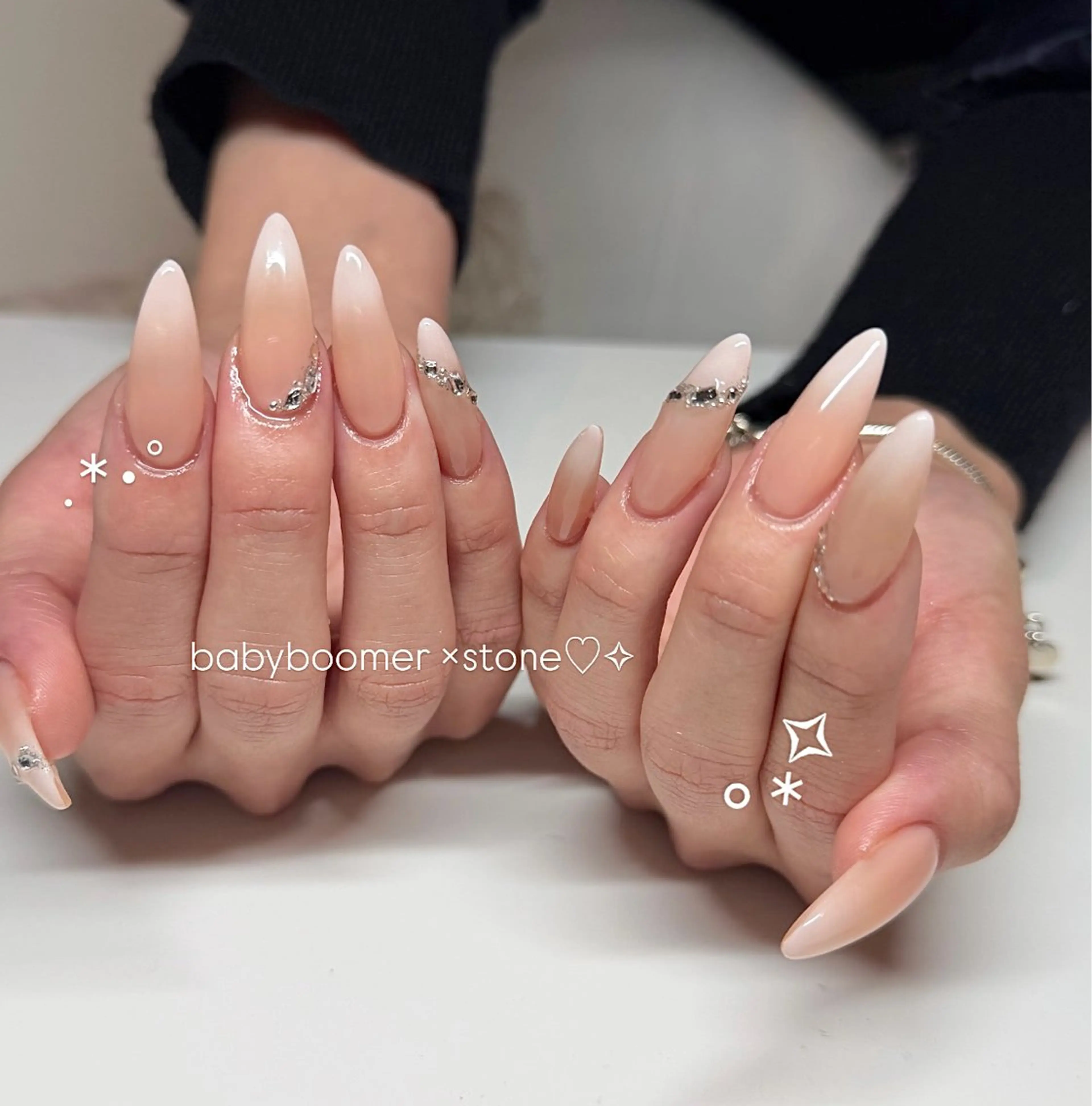 ネイル ハンドネイル .*･ﾟCHAM NAIL✧︎*。のネイルデザイン