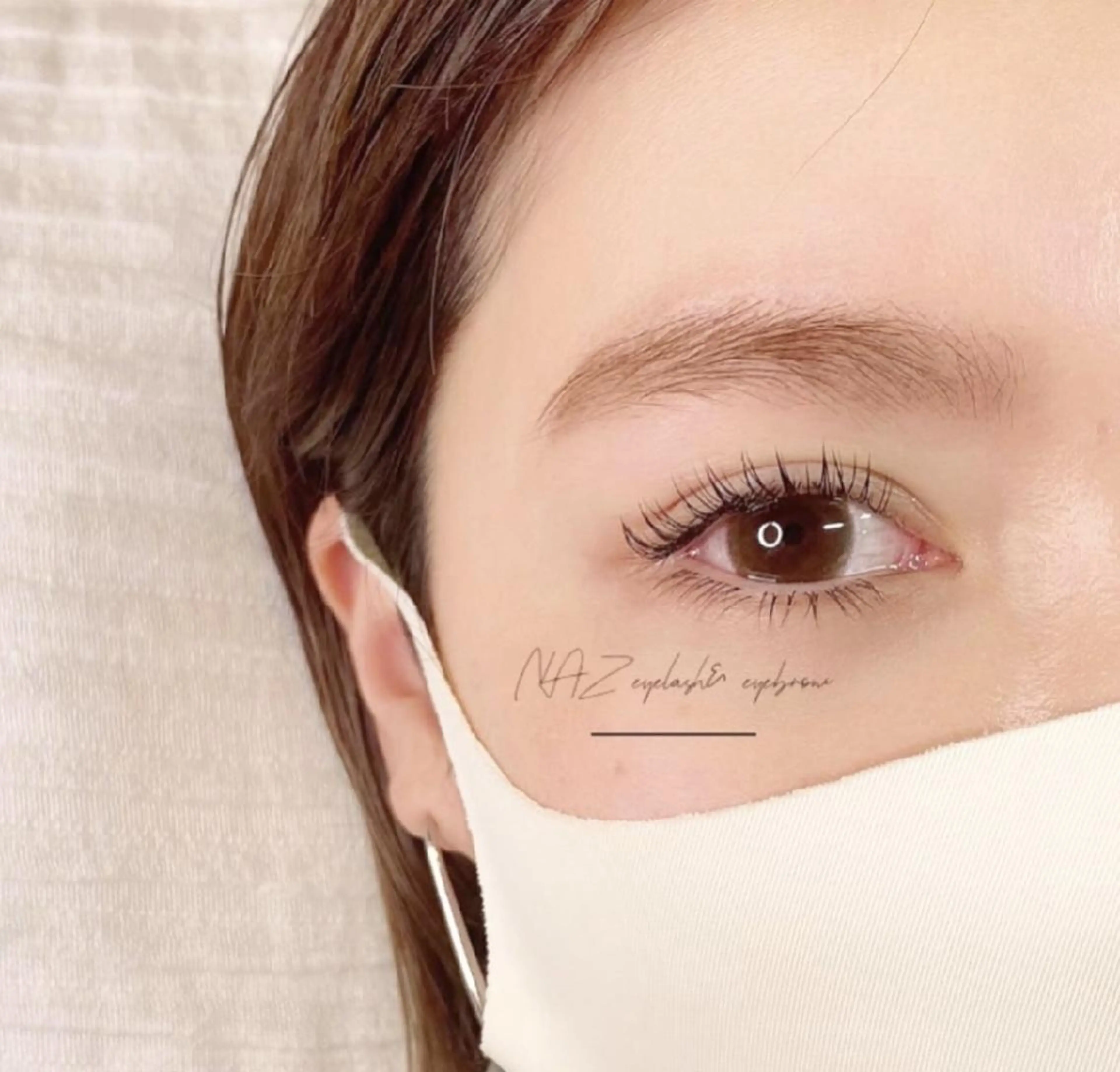 マツエク・マツパ NAZ eyelash&eyebrow by medical salon所属・NAZ 表参道 Tomokoのマツエク・マツパデザイン