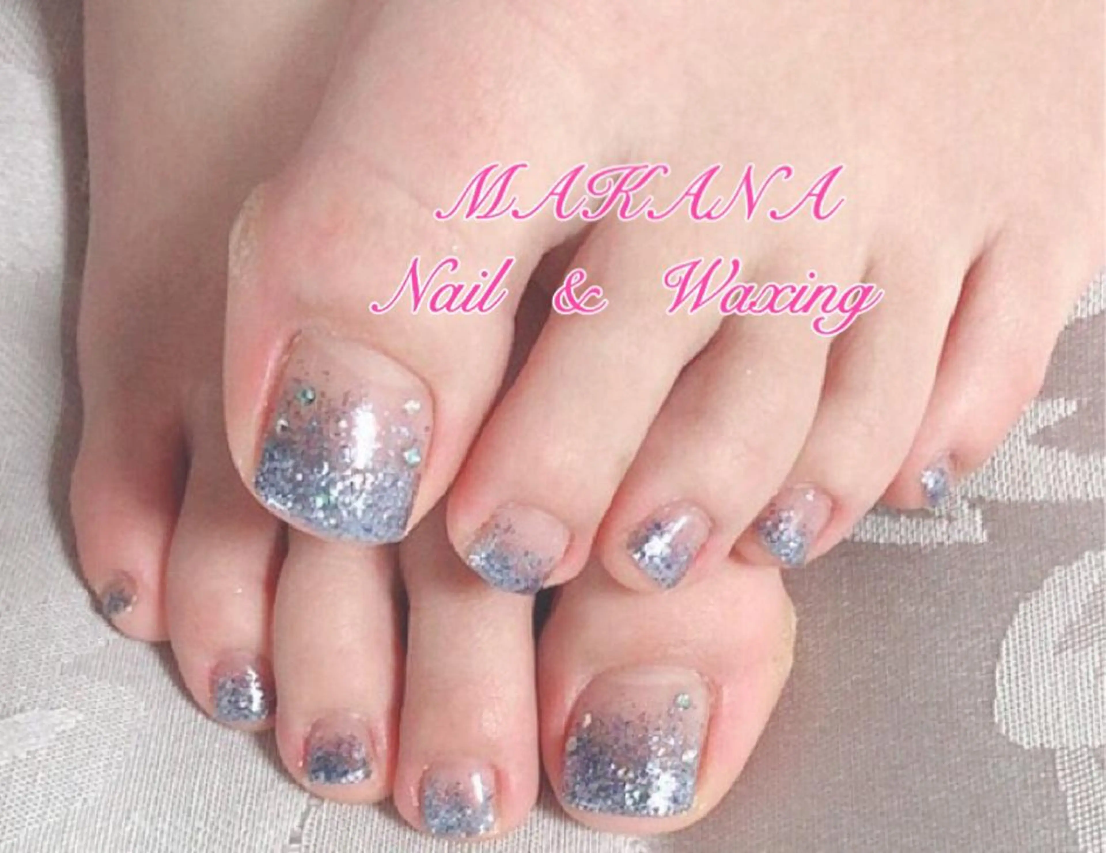 ❤︎フットネイルワンカラー❤︎ 他店オフ別途¥1000の写真