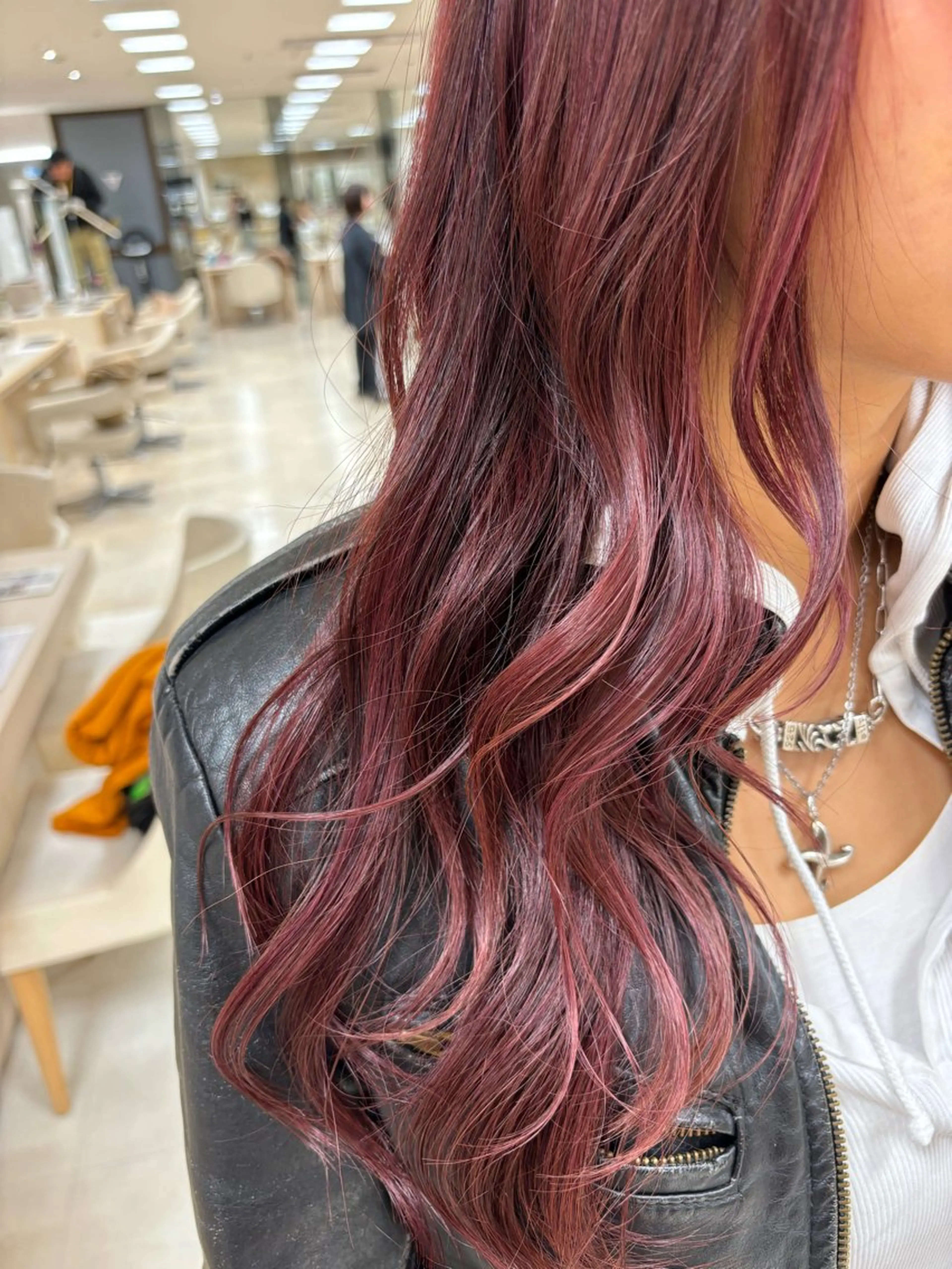 カラー 🎀暖色カラー/透明 感カラー/ひな🎀のヘアスタイル