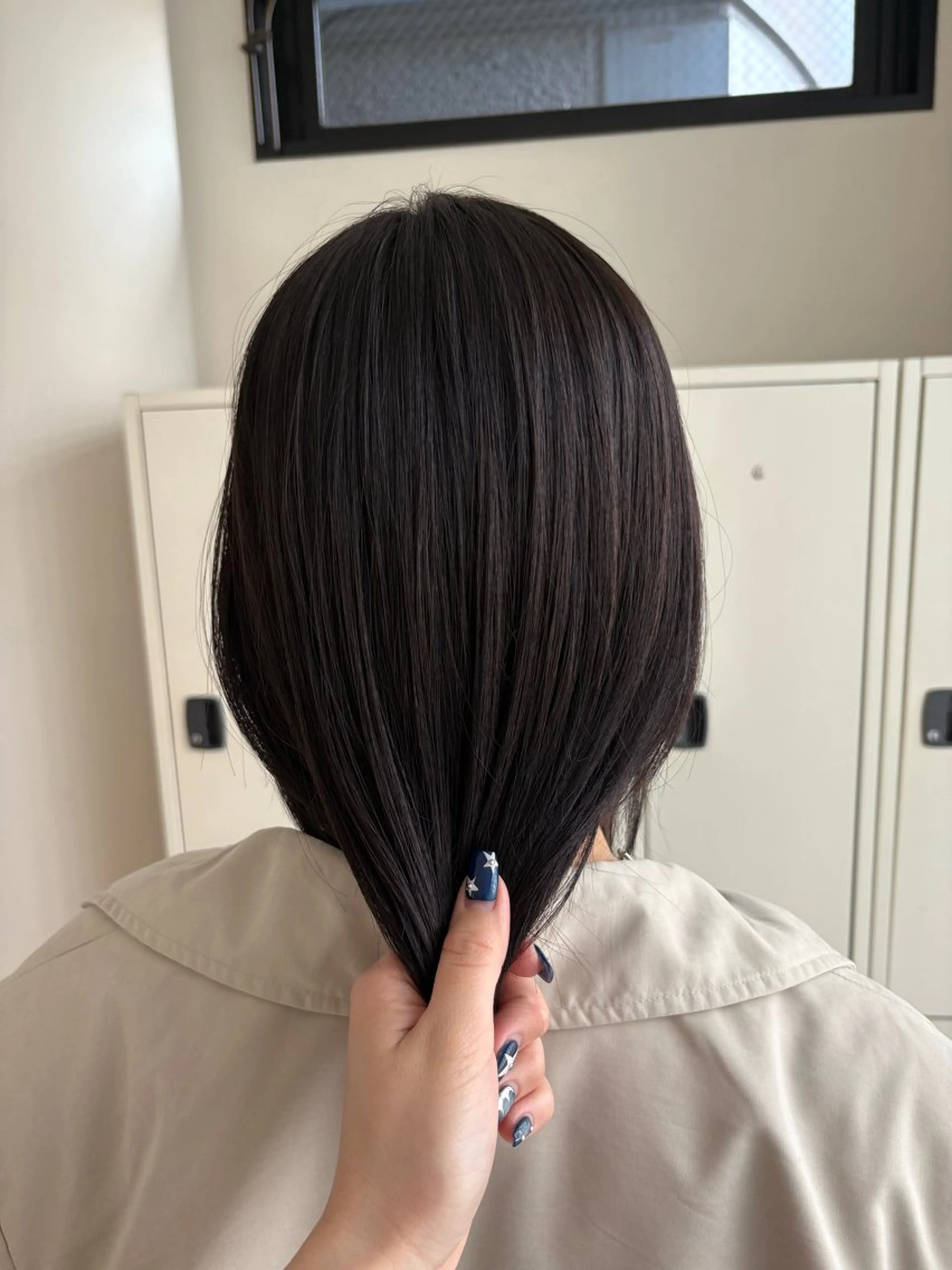 ミディアム 縮毛矯正 琉花/Jrスタイリス ト/レイヤーカットのヘアスタイル