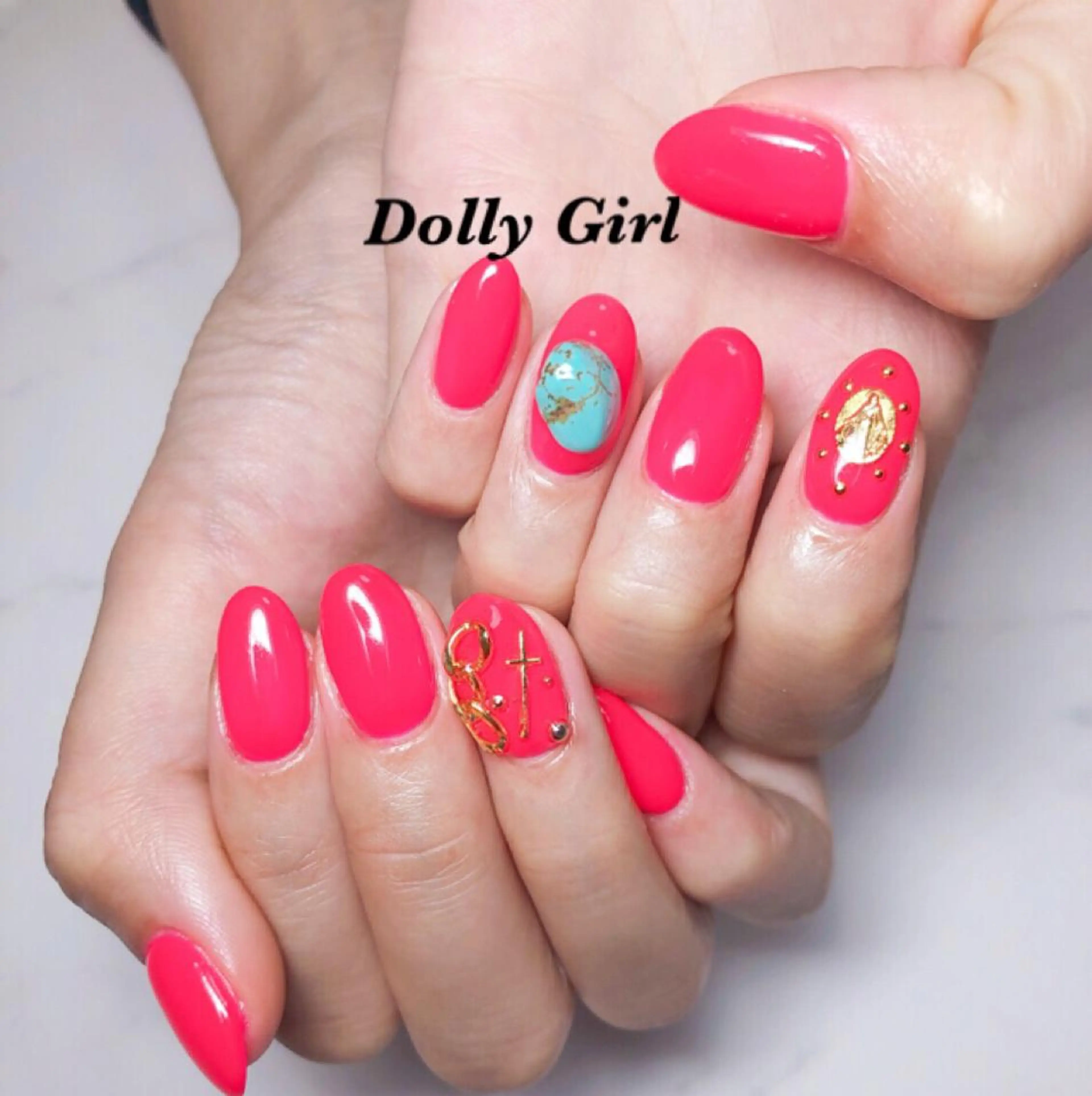 ネイル 個室ネイルサロンDolly  Girl〜ドーリーガール〜所属・DollyGirl KYOKOのネイルデザイン