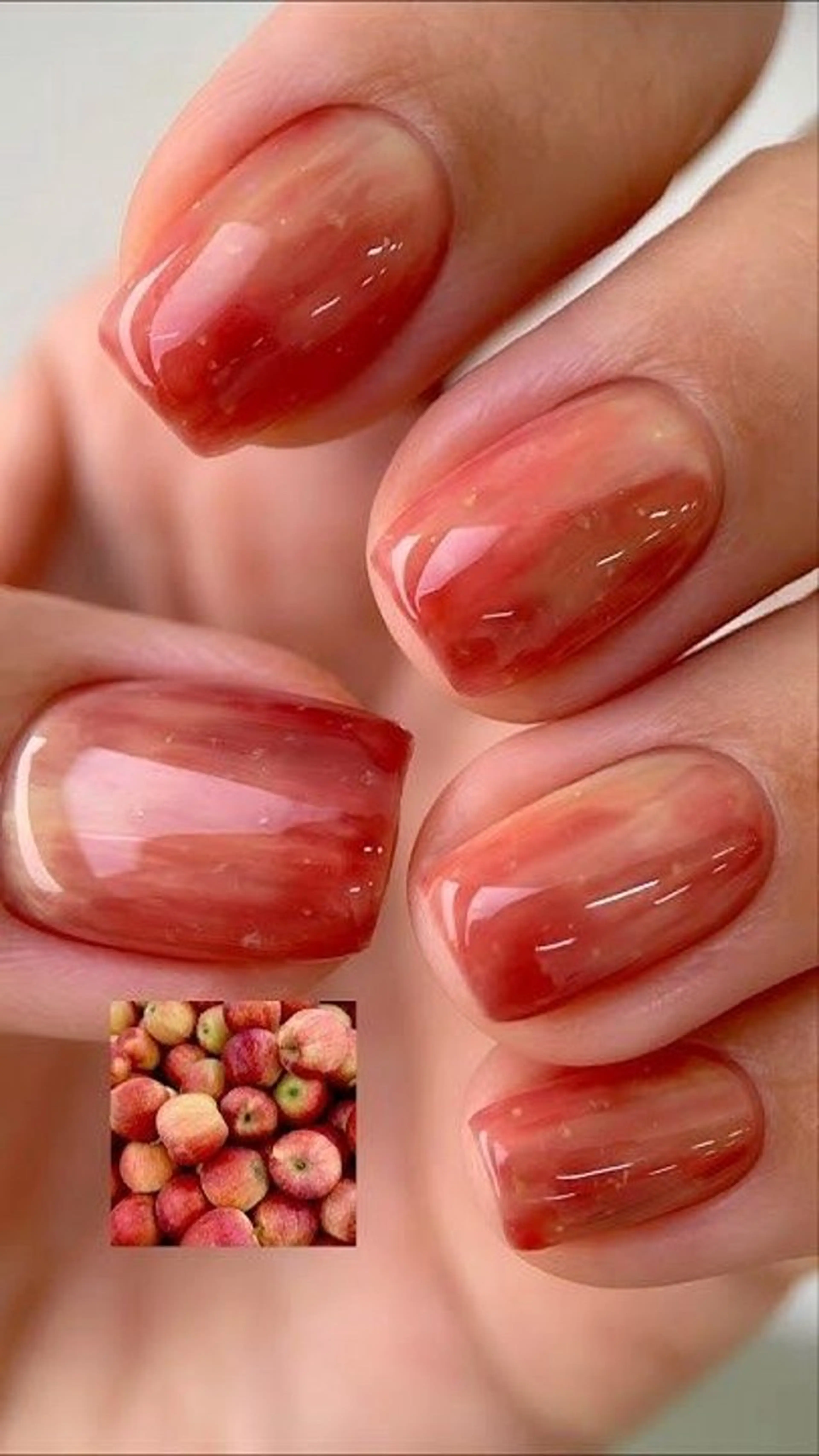 ネイル 韓国ネイル 持ち込み ニュアンスネイル ネイルチップ 冬ネイル RINN ANA.CHUOのネイルデザイン