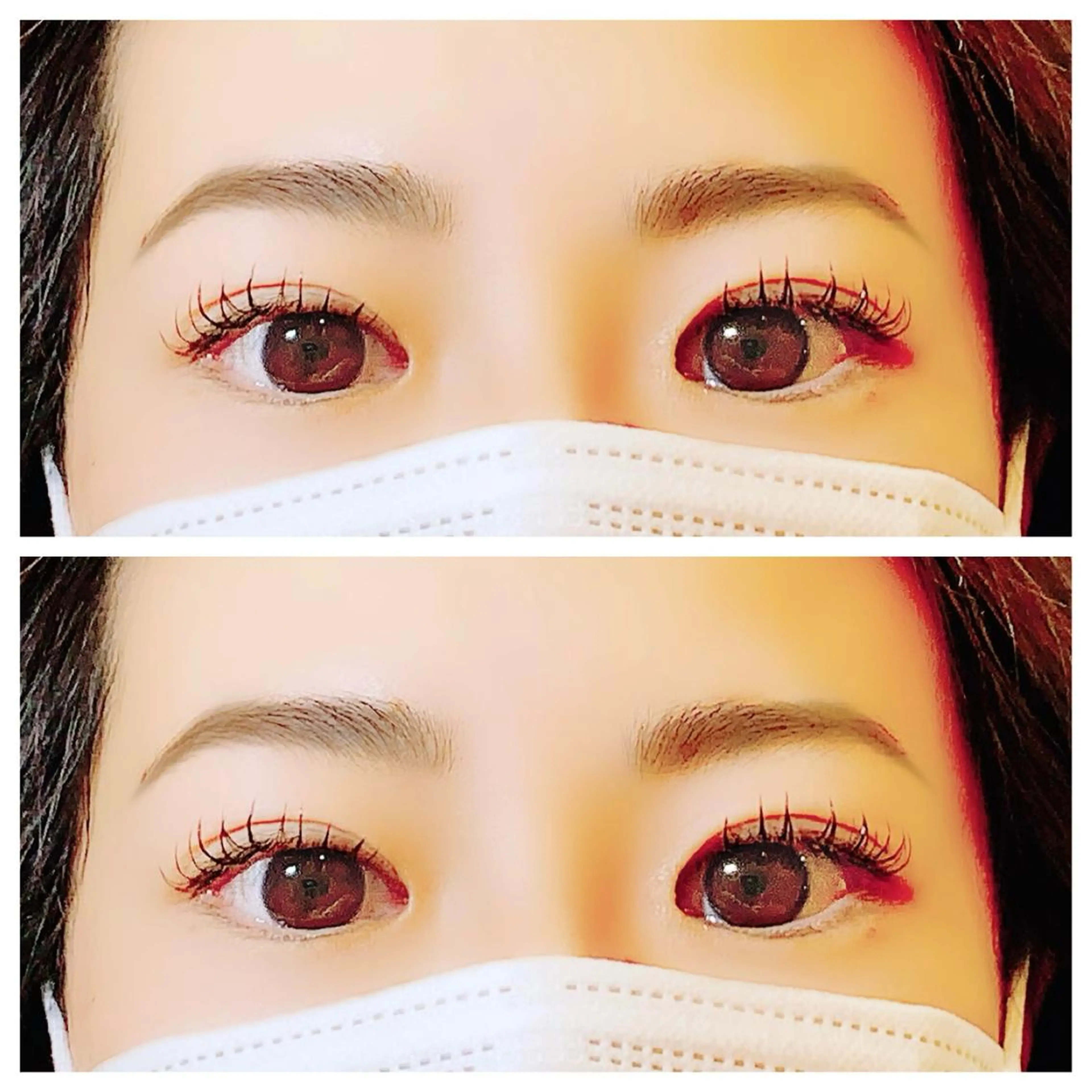 マツエク・マツパ フラットラッシュ tiroir eyelash所属・境家 さやかのマツエク・マツパデザイン