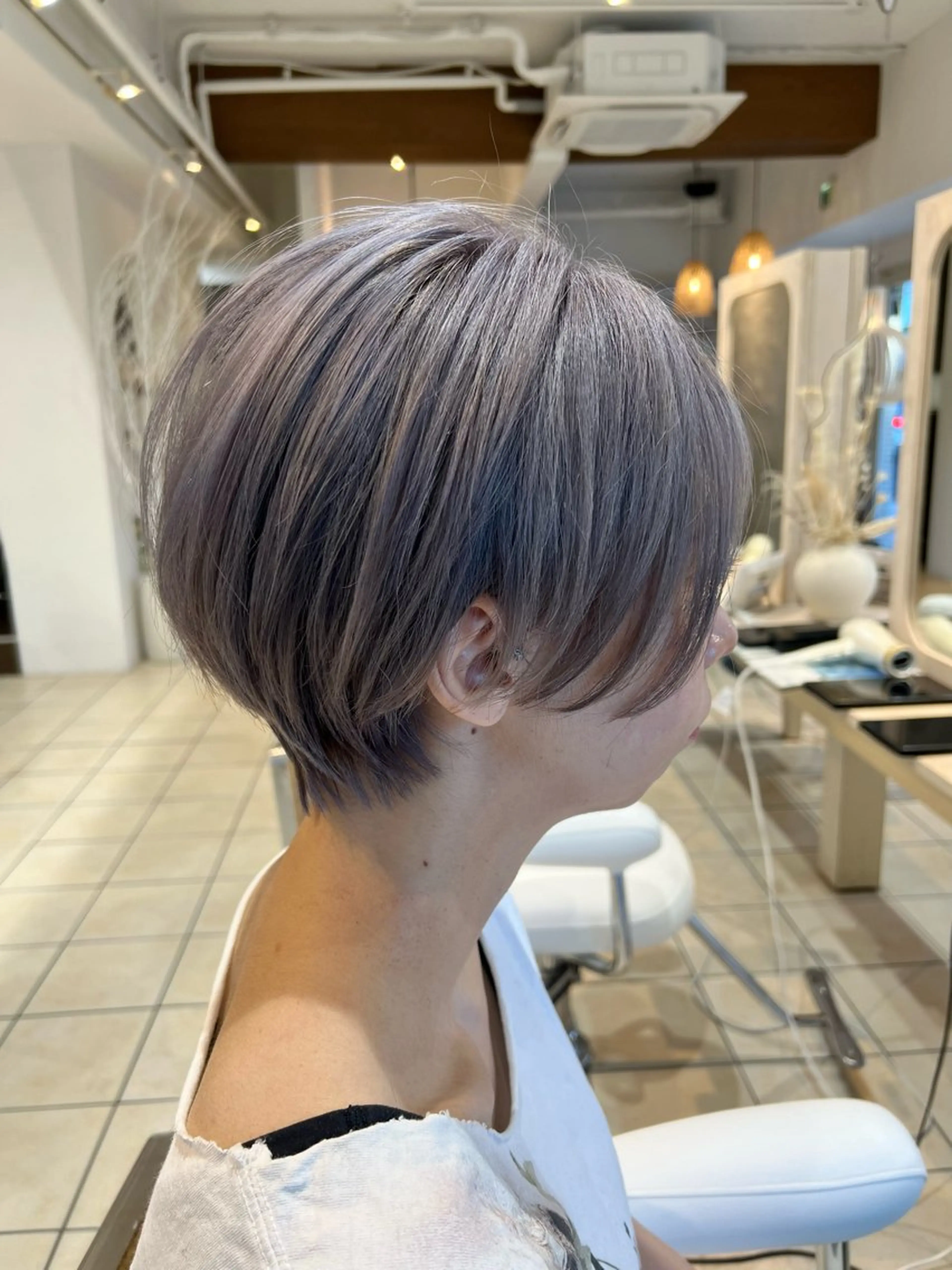 ショート カラー ハンサムショート ショートヘア 中田  翔のヘアスタイル