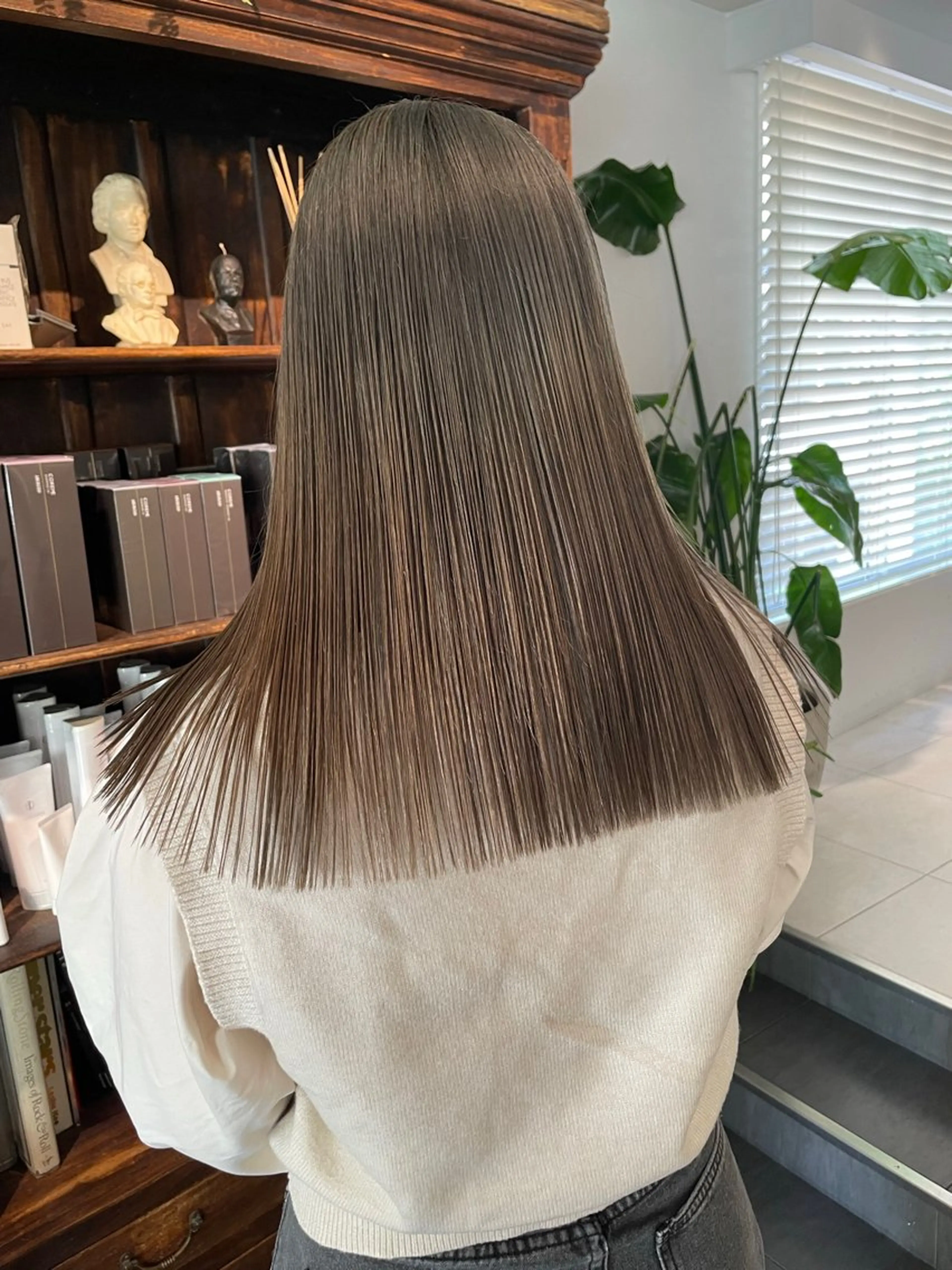 ロング カラー 透明感カラー ヘアカラー トリートメント 🍃透明感/デザイン 店長MASARU🍃のヘアスタイル