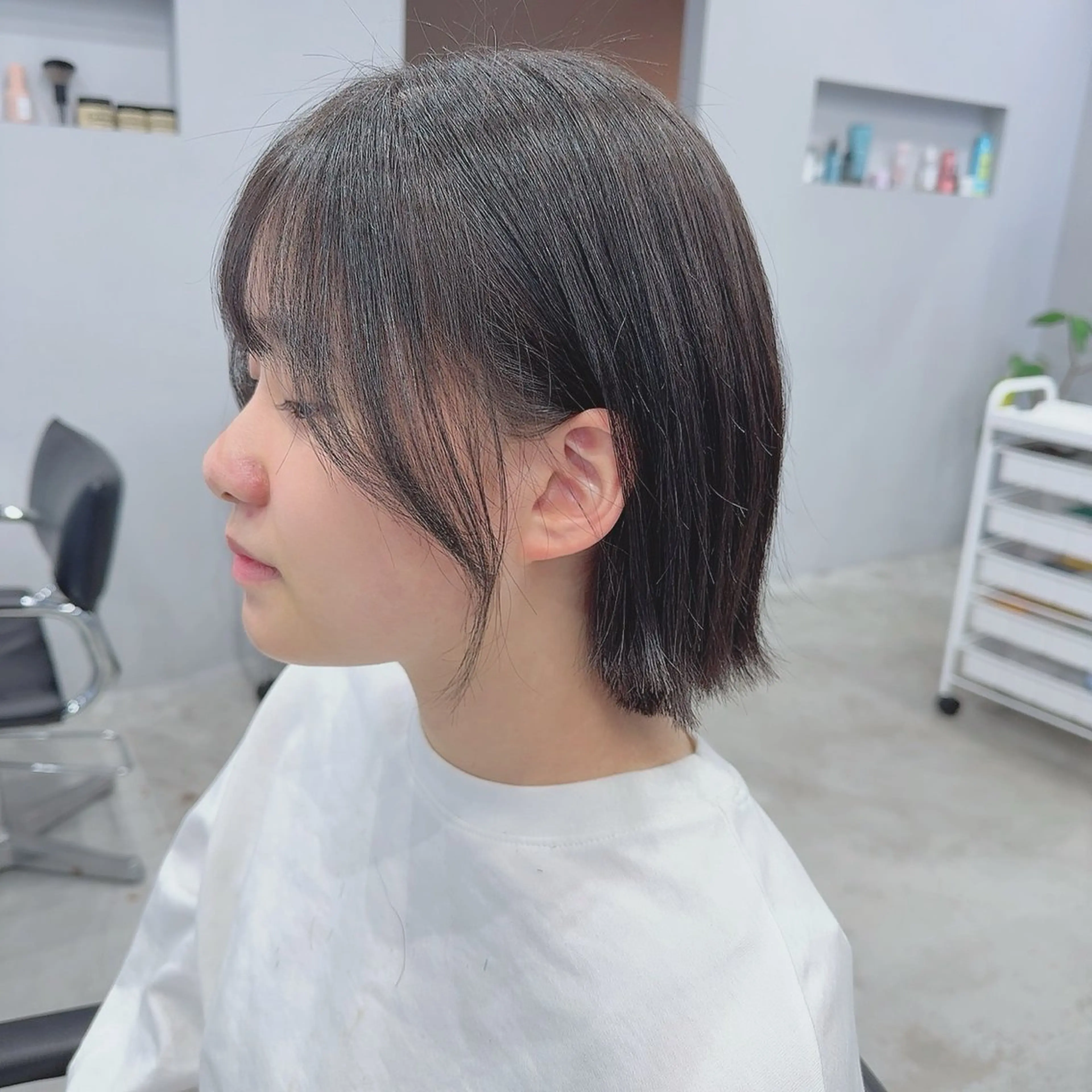 ショート 外ハネヘア yae所属・相川 玲央奈のヘアスタイル