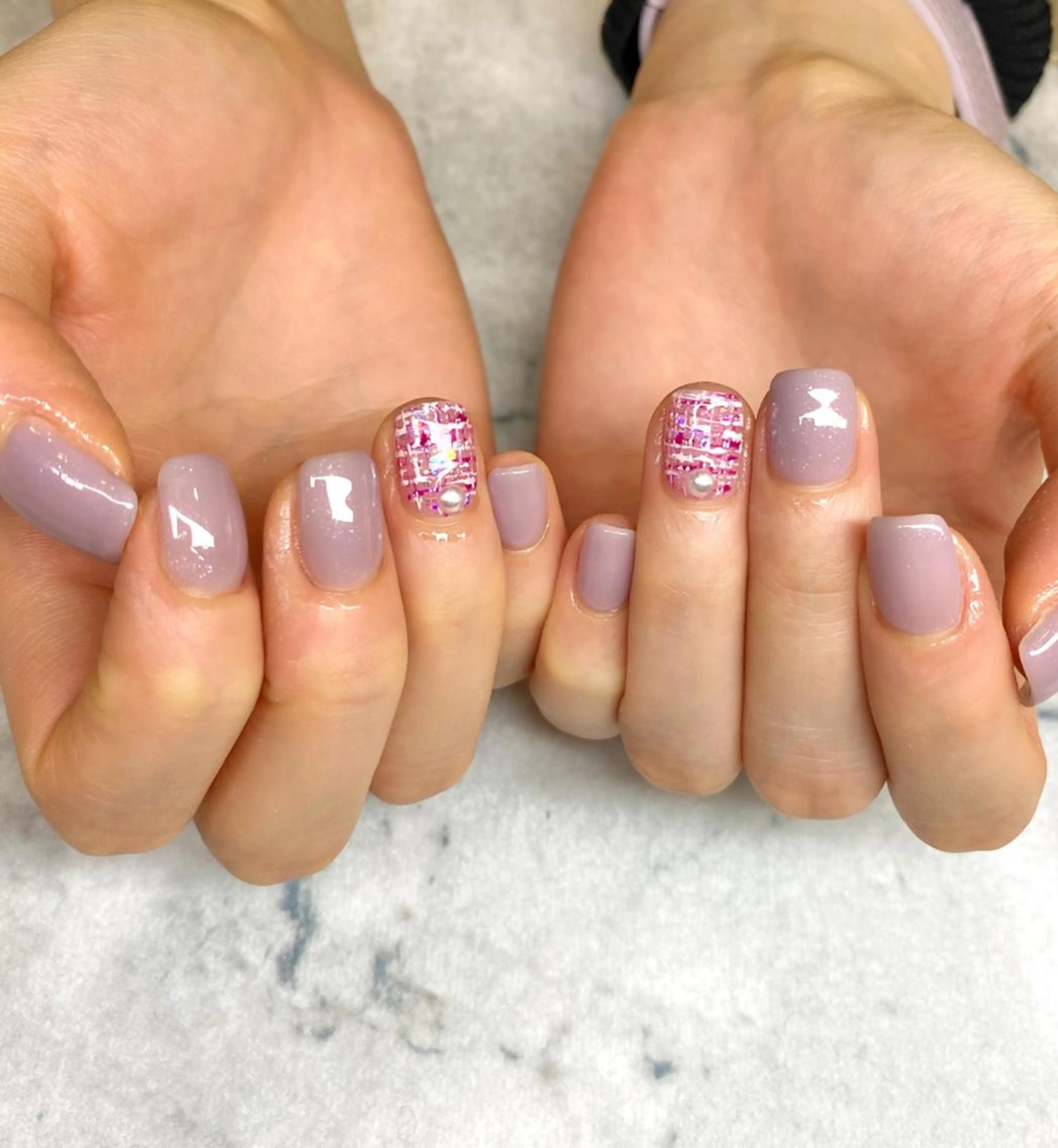 ネイル シンプルネイル リセ有楽町店 アイリストのマツエク・マツパデザイン