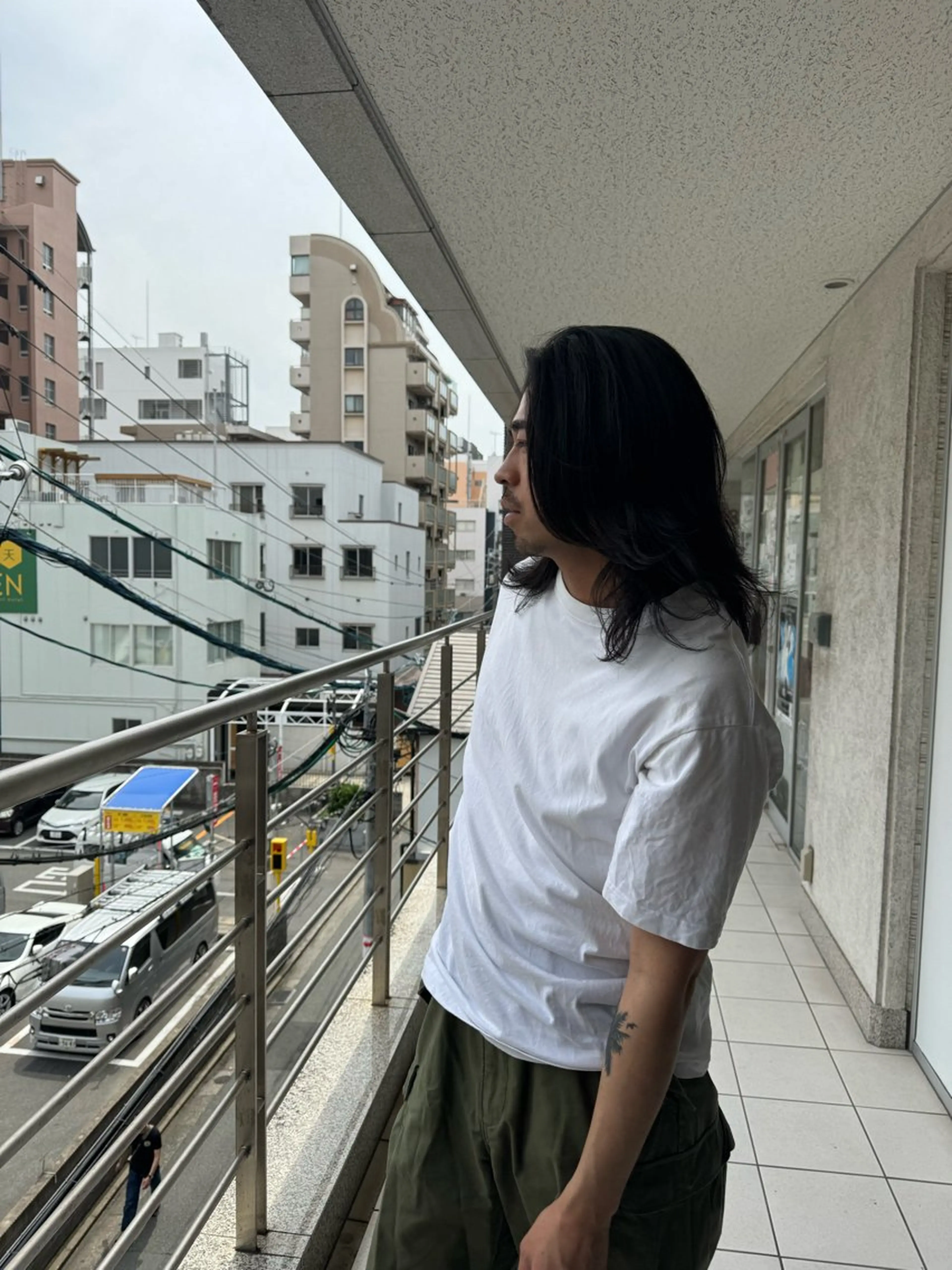 ロング メンズ 椎葉 祐也のヘアスタイル