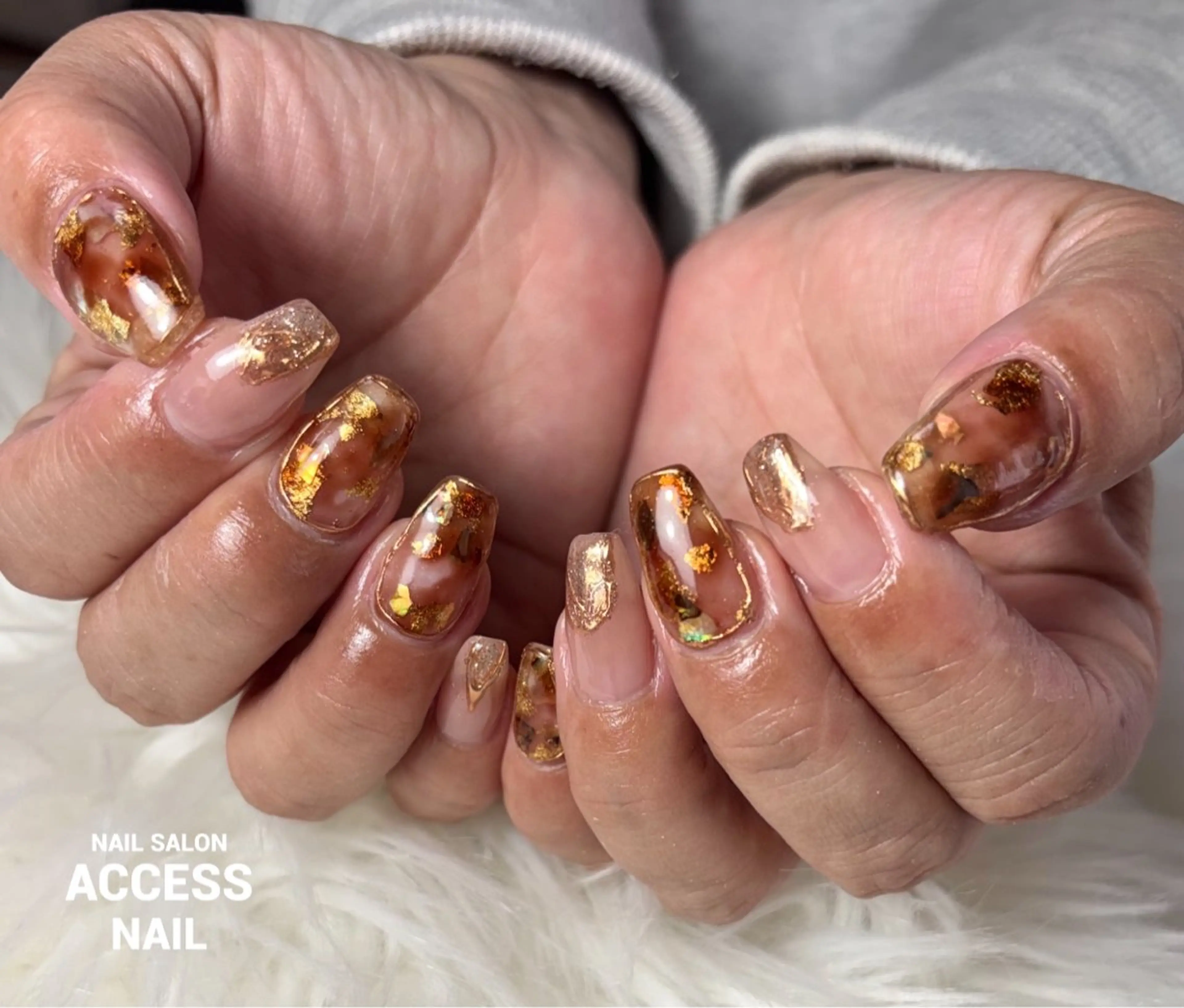 ネイル access nailのネイルデザイン