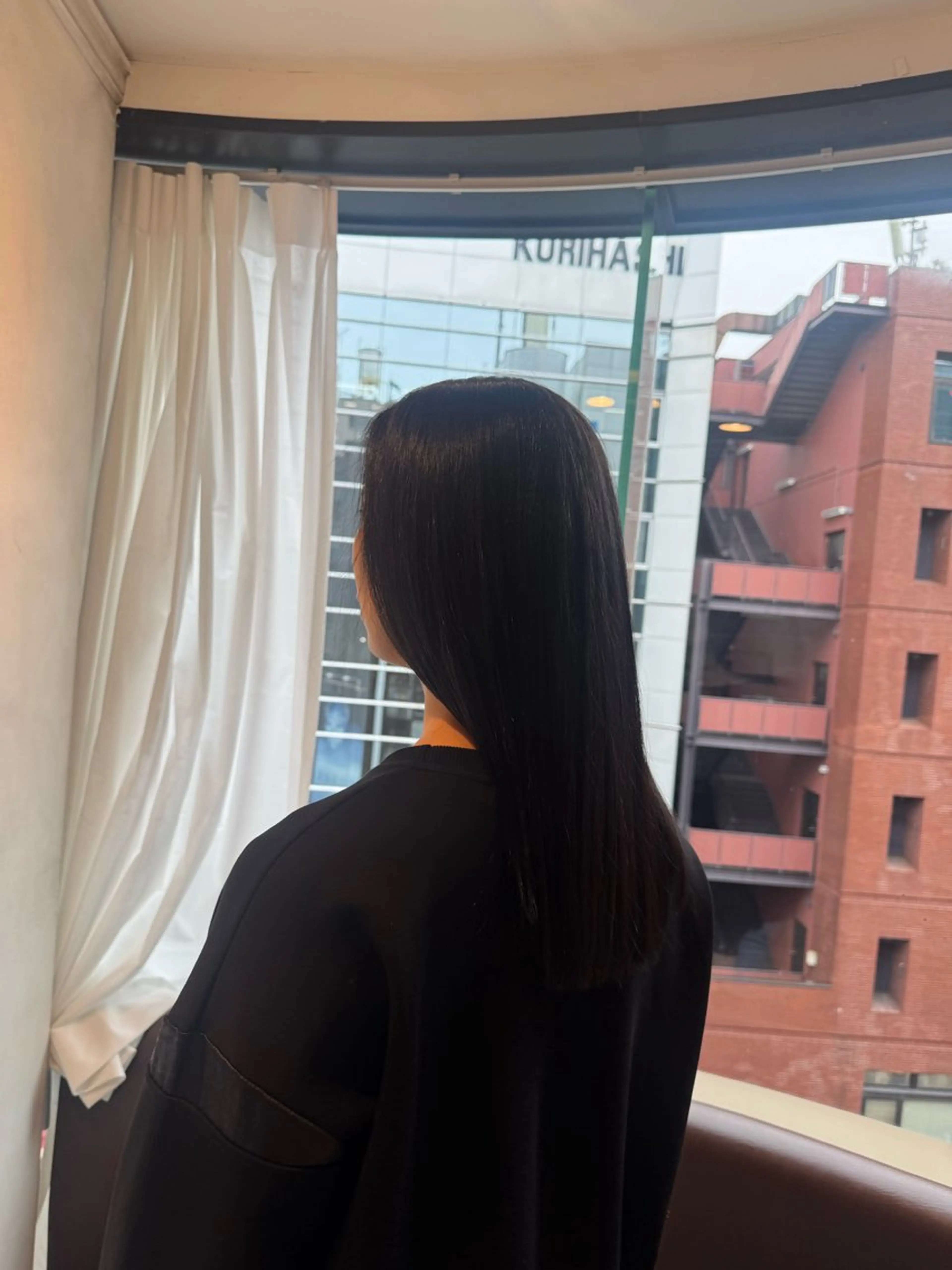 ロング カラー ヘアカラー トリートメント 新宿三丁目💜 空陽💙のヘアスタイル