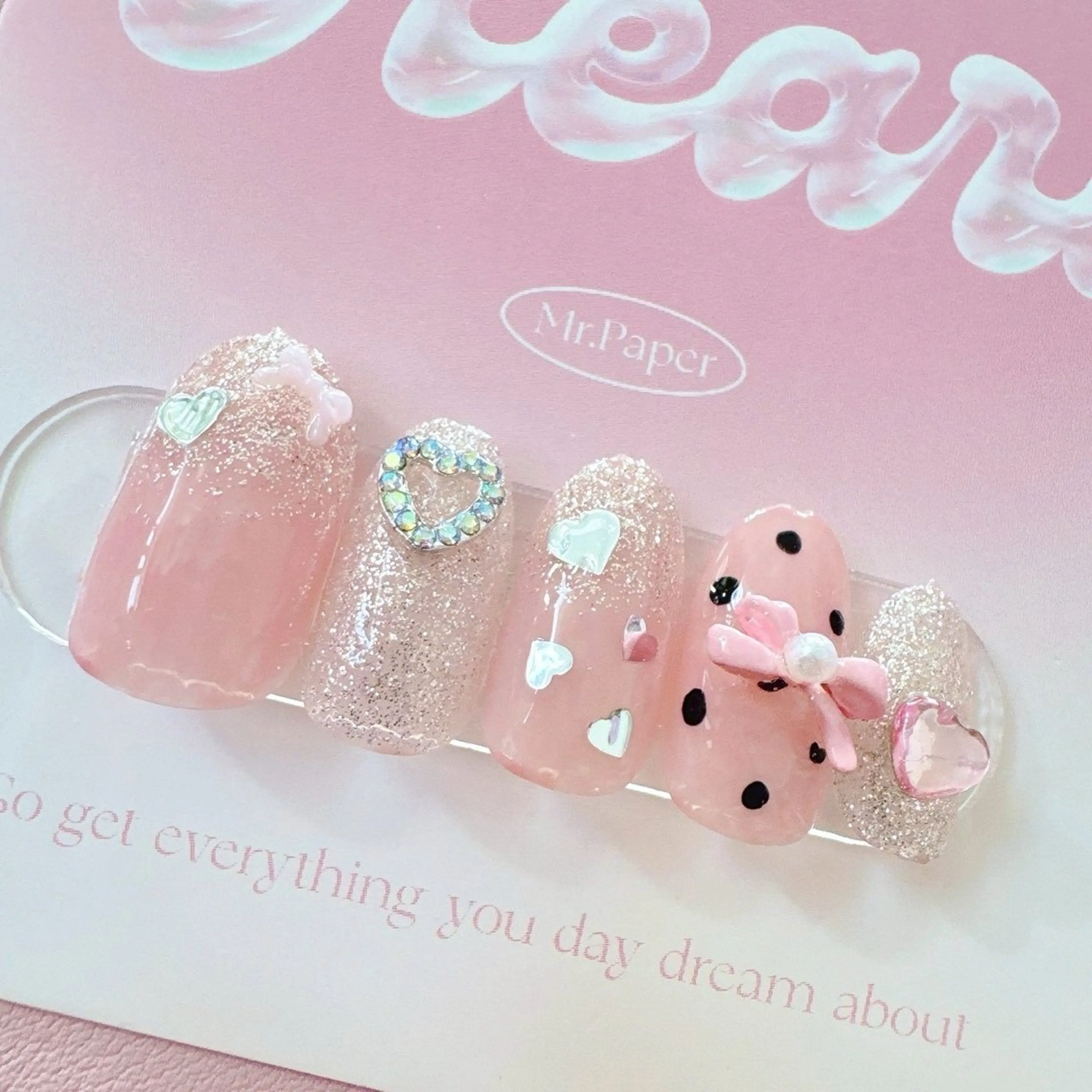 ネイル ハンドネイル MignonReve ♡EIMI🌈のネイルデザイン