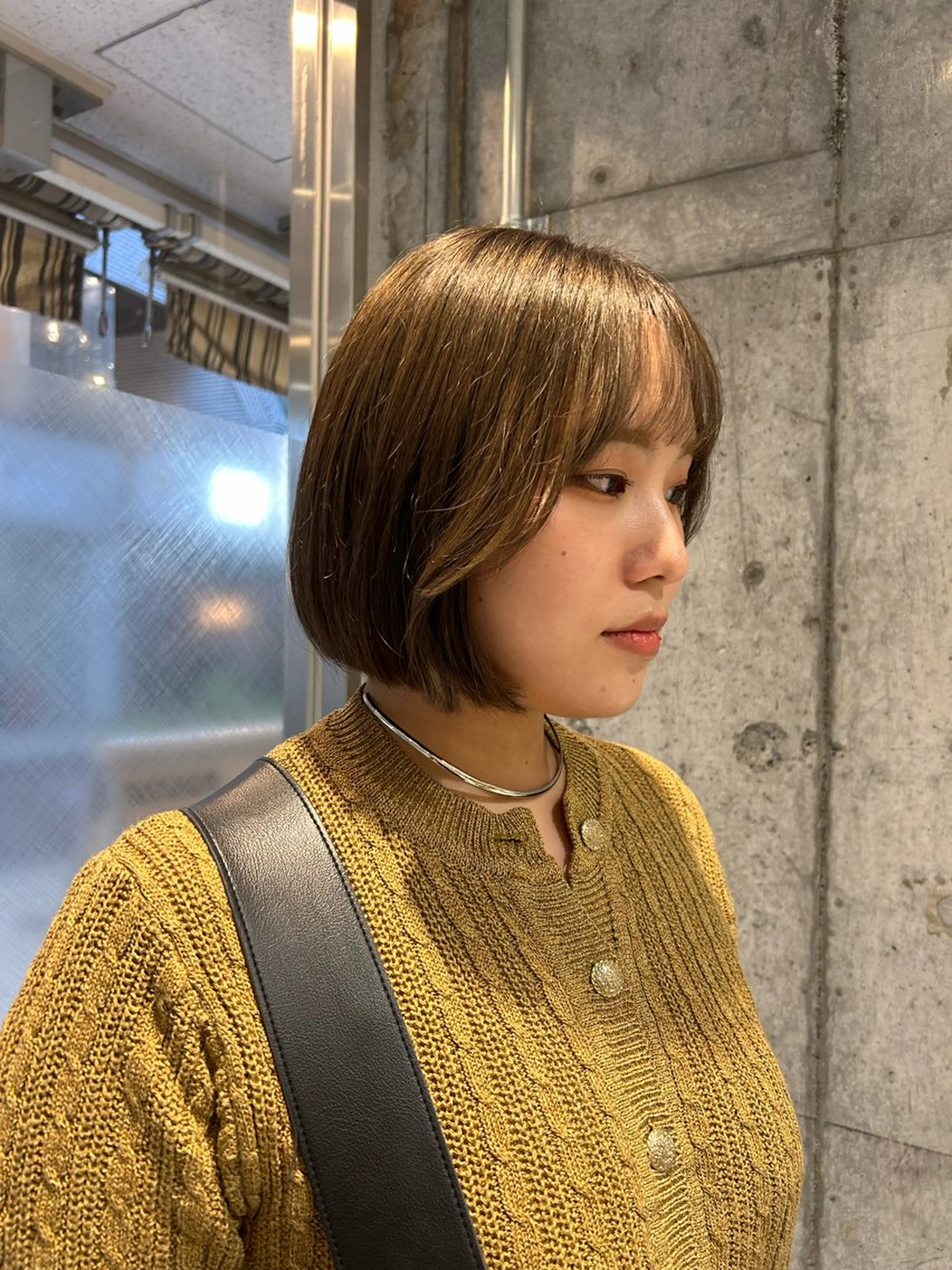 ショート カラー 🦖ミニボブ/ボブ /MOEKA🦕のヘアスタイル