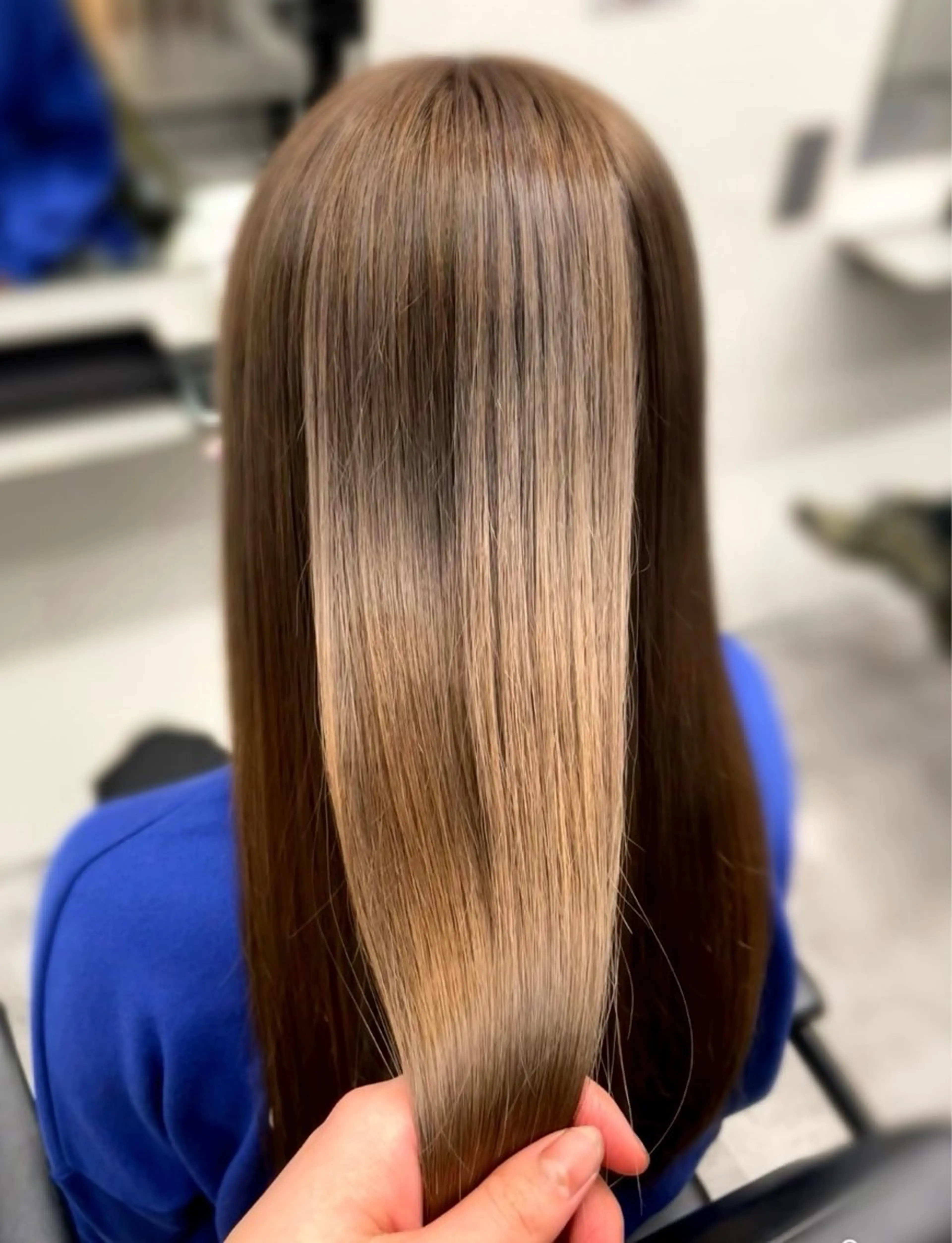 ロング ロング 鎌取/透明感カラー /ボブ/顔まわりのヘアスタイル