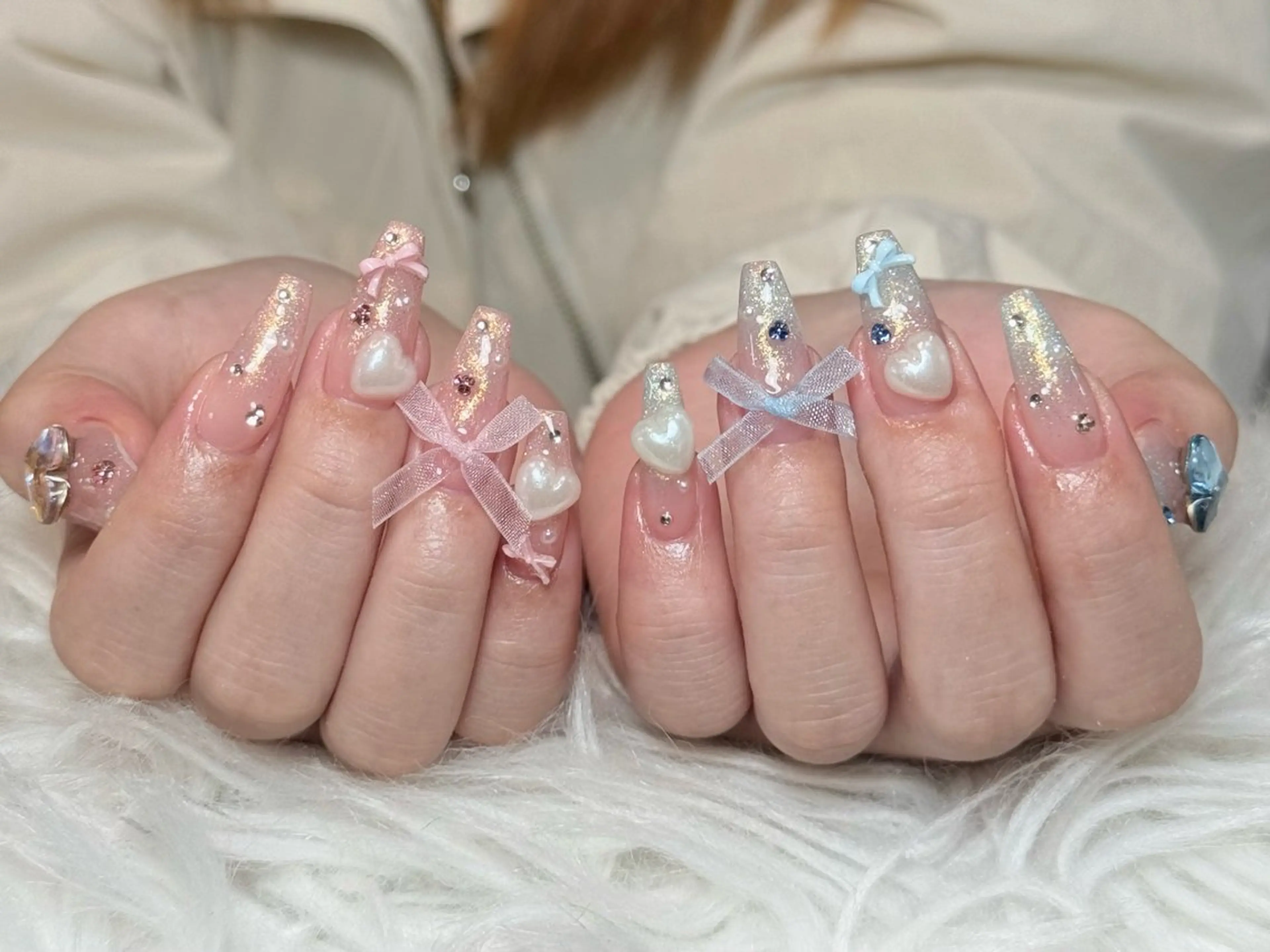 ネイル ボルドー ブラウン チークネイル ドット フットネイル Julli NailStudioのネイルデザイン