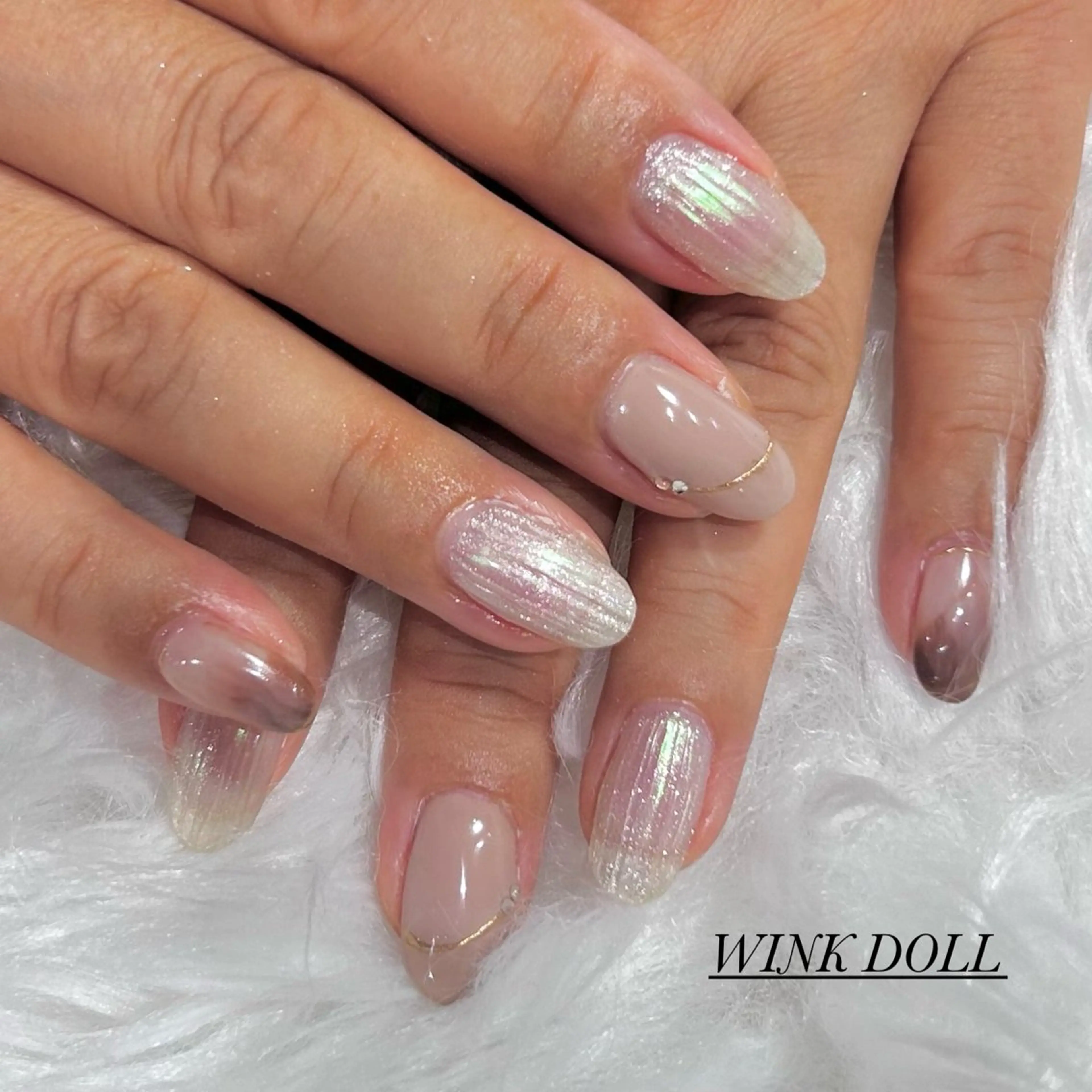 ネイル ハンドネイル WINK DOLL所属・WINK DOLL 🌹MIRAIのネイルデザイン